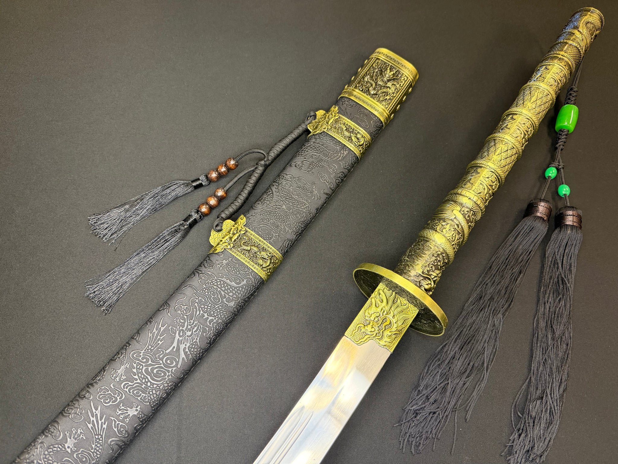 Phoenix Armory Long Kangxi Dao - Night Dragon 65Mn