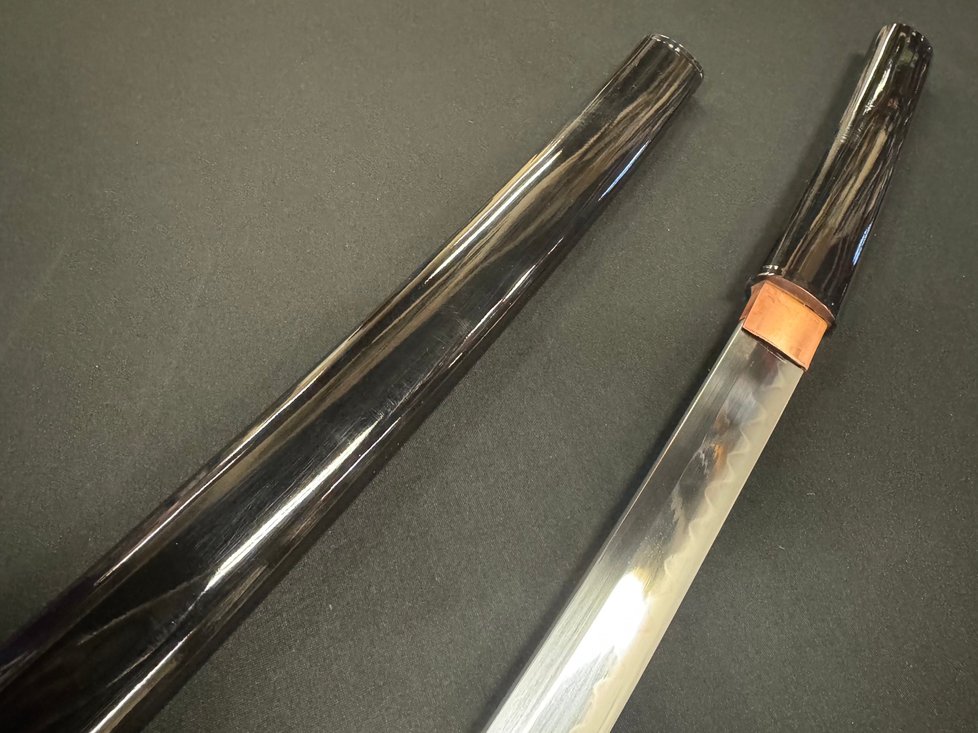 Phoenix Arms Shikomizue Katana T10 Black Shirasaya High Polish Phoenix Arms Shikomizue Katana T10 Black Shirasaya High Polish