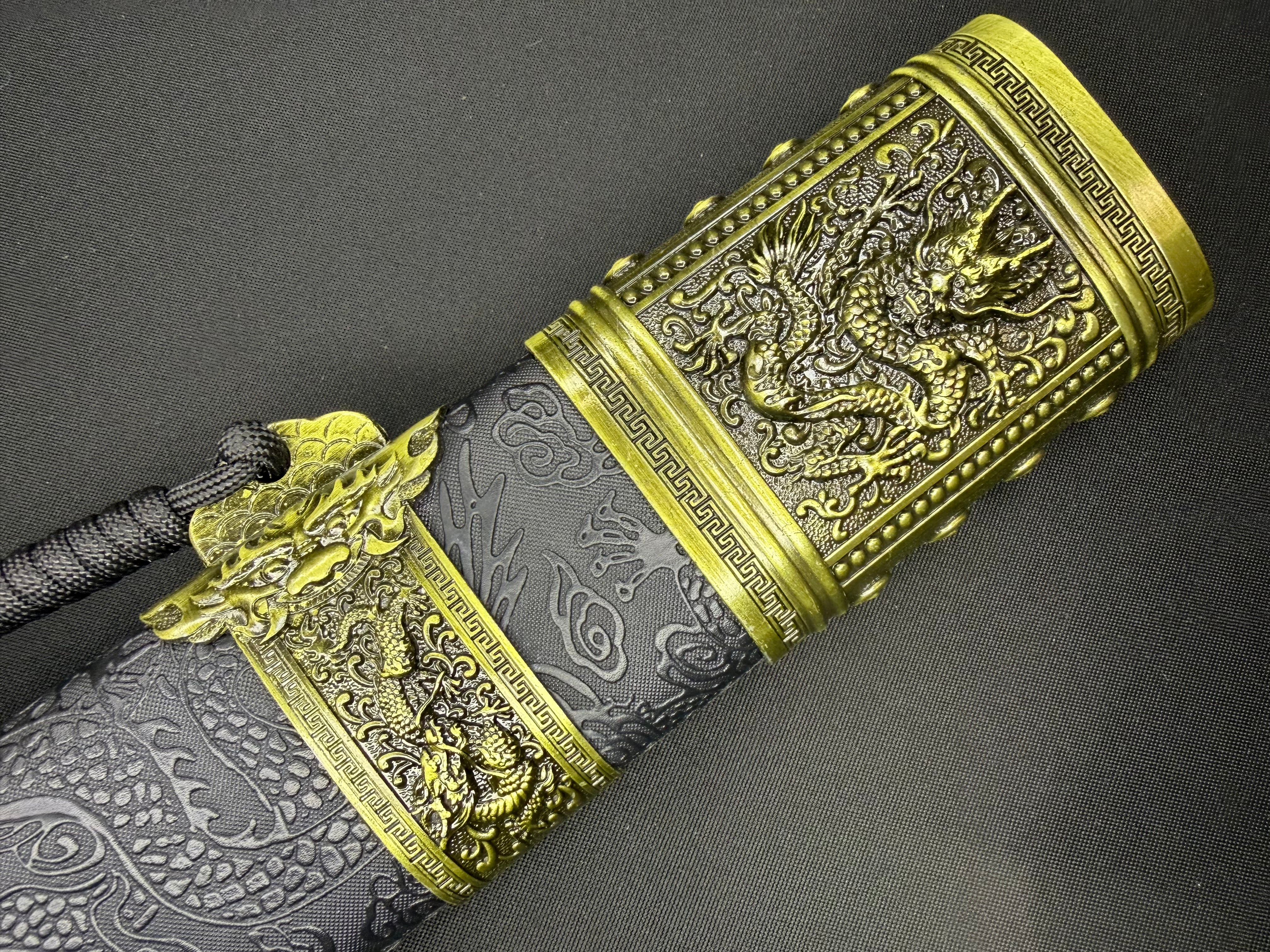 Phoenix Armory Long Kangxi Dao - Night Dragon 65Mn