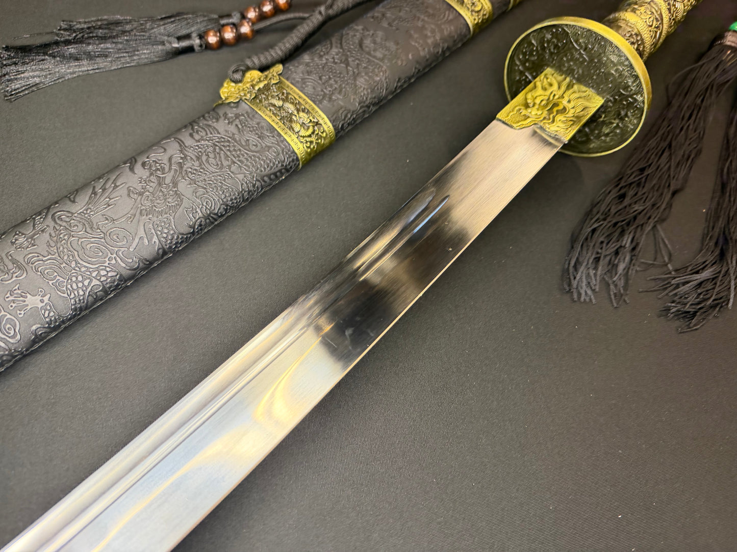 Phoenix Armory Long Kangxi Dao - Night Dragon 65Mn
