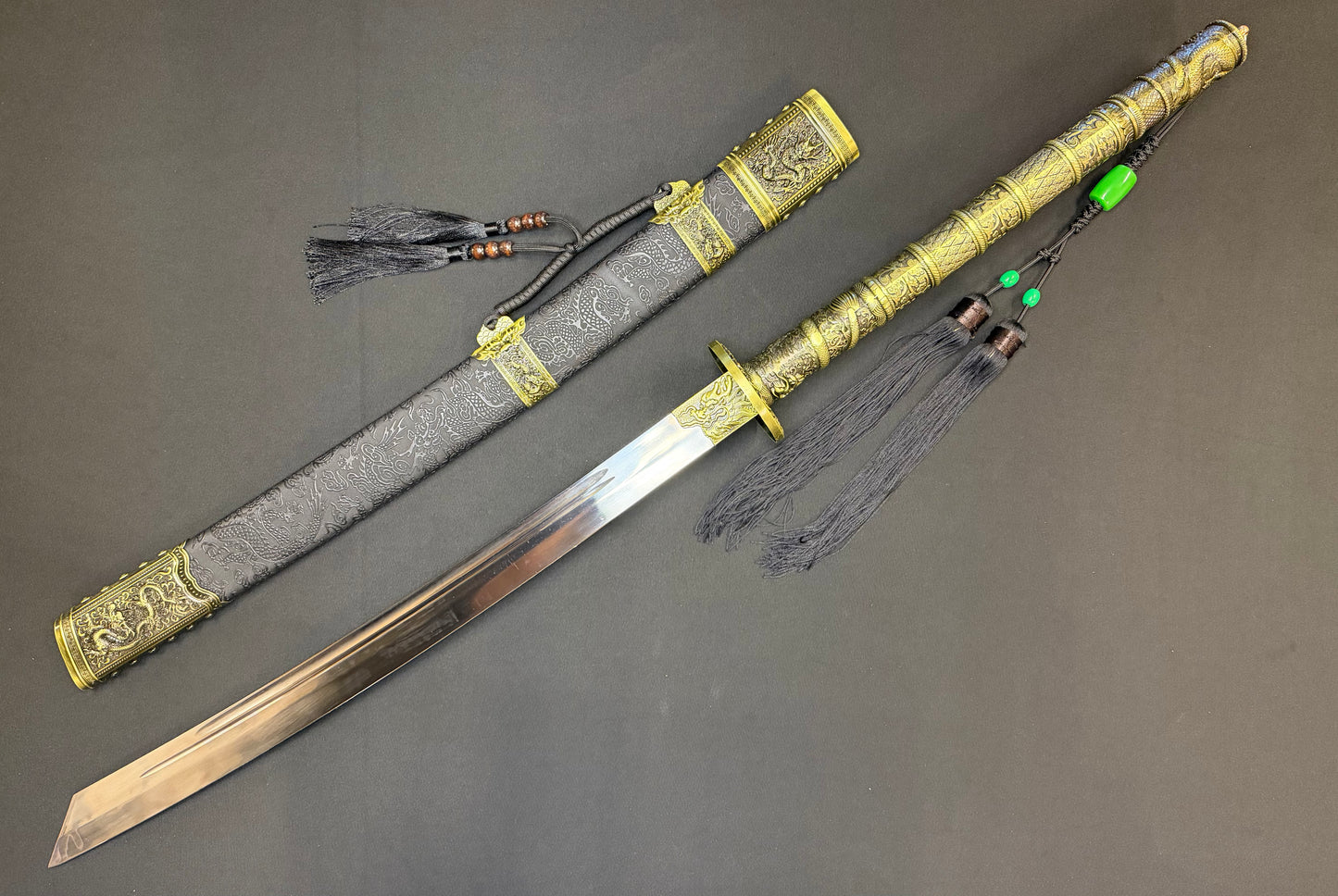 Phoenix Armory Long Kangxi Dao - Night Dragon 65Mn