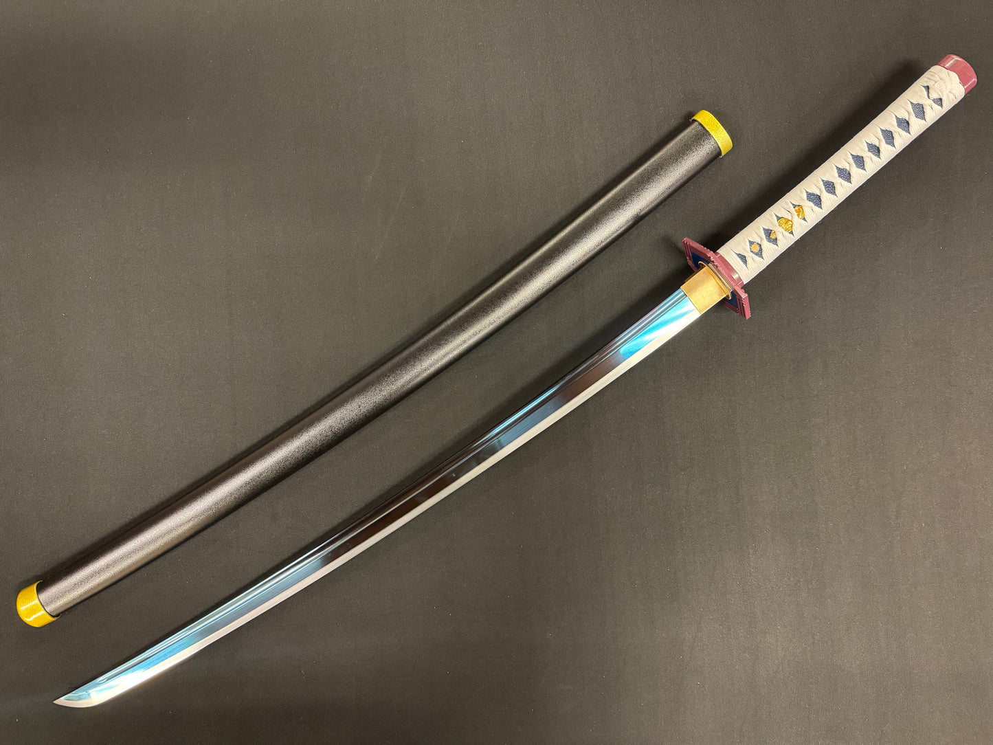 Demon Slayer Giyu Katana T10 Blue Blade