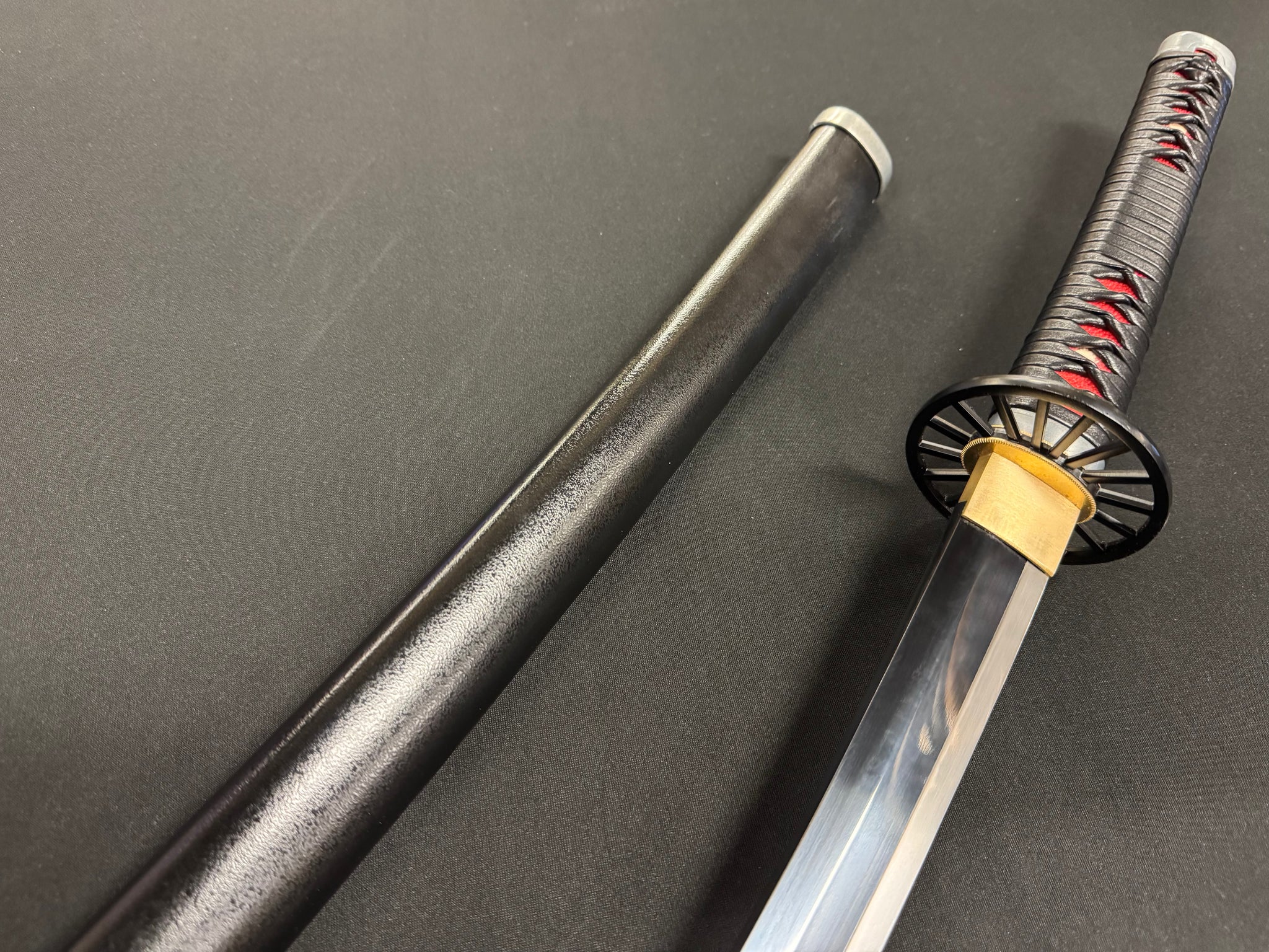 PRE-ORDER Demon Slayer Tanjiro Katana T10 Black Blade