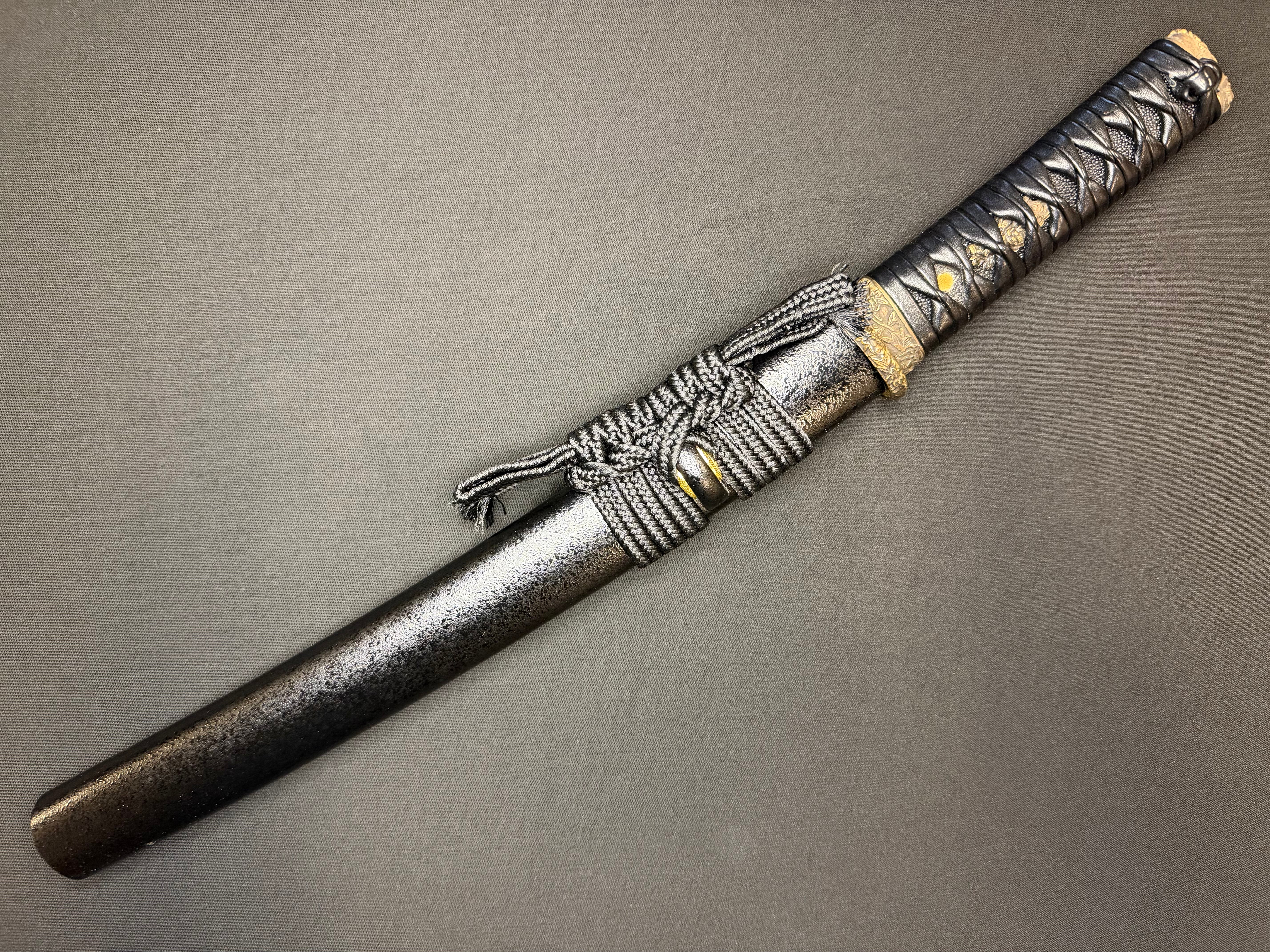 Shogun Arms Tanto - Dark Legacy Osoraku Clay Tempered Folded Steel