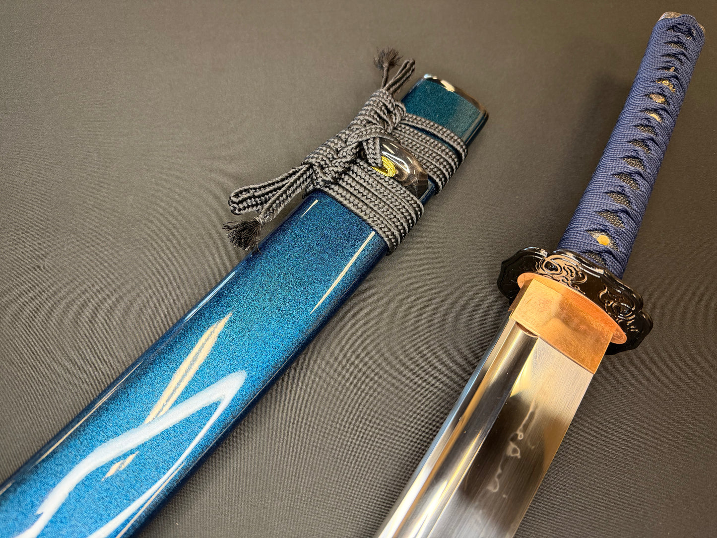 Legacy Steel O-Katana Titan Stout - Bo-hi, Choji Hamon, 1095 clay tempered