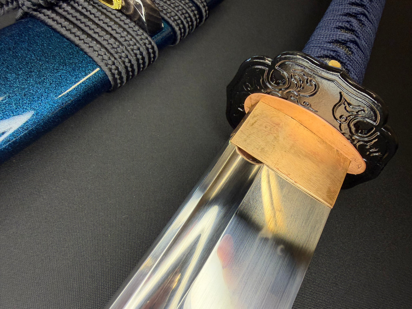 Legacy Steel O-Katana Titan Stout - Bo-hi, Choji Hamon, 1095 clay tempered