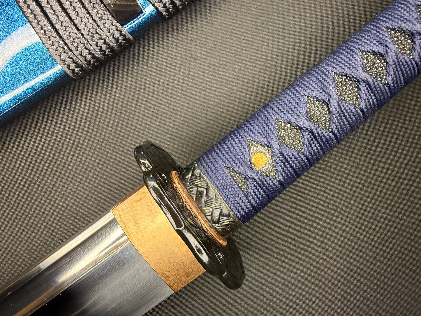 Legacy Steel O-Katana Titan Stout - Bo-hi, Choji Hamon, 1095 clay tempered