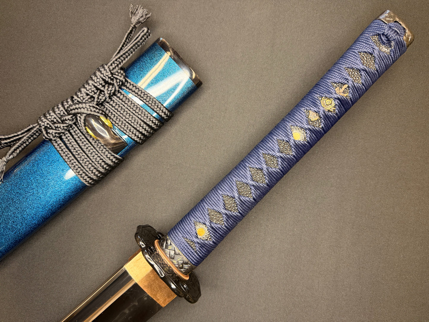 Legacy Steel O-Katana Titan Stout - Bo-hi, Choji Hamon, 1095 clay tempered