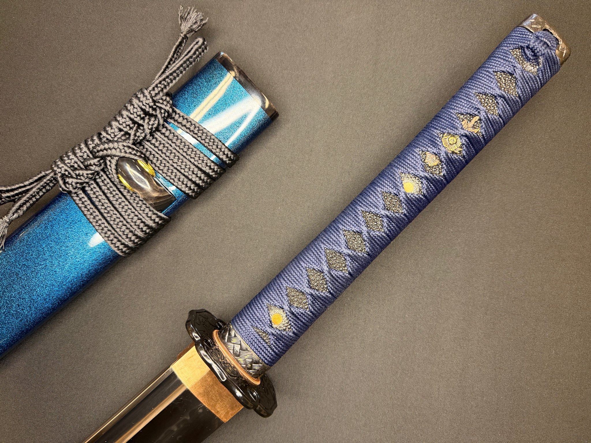 Legacy Steel O-Katana Titan Stout - Bo-hi, Choji Hamon, 1095 clay tempered