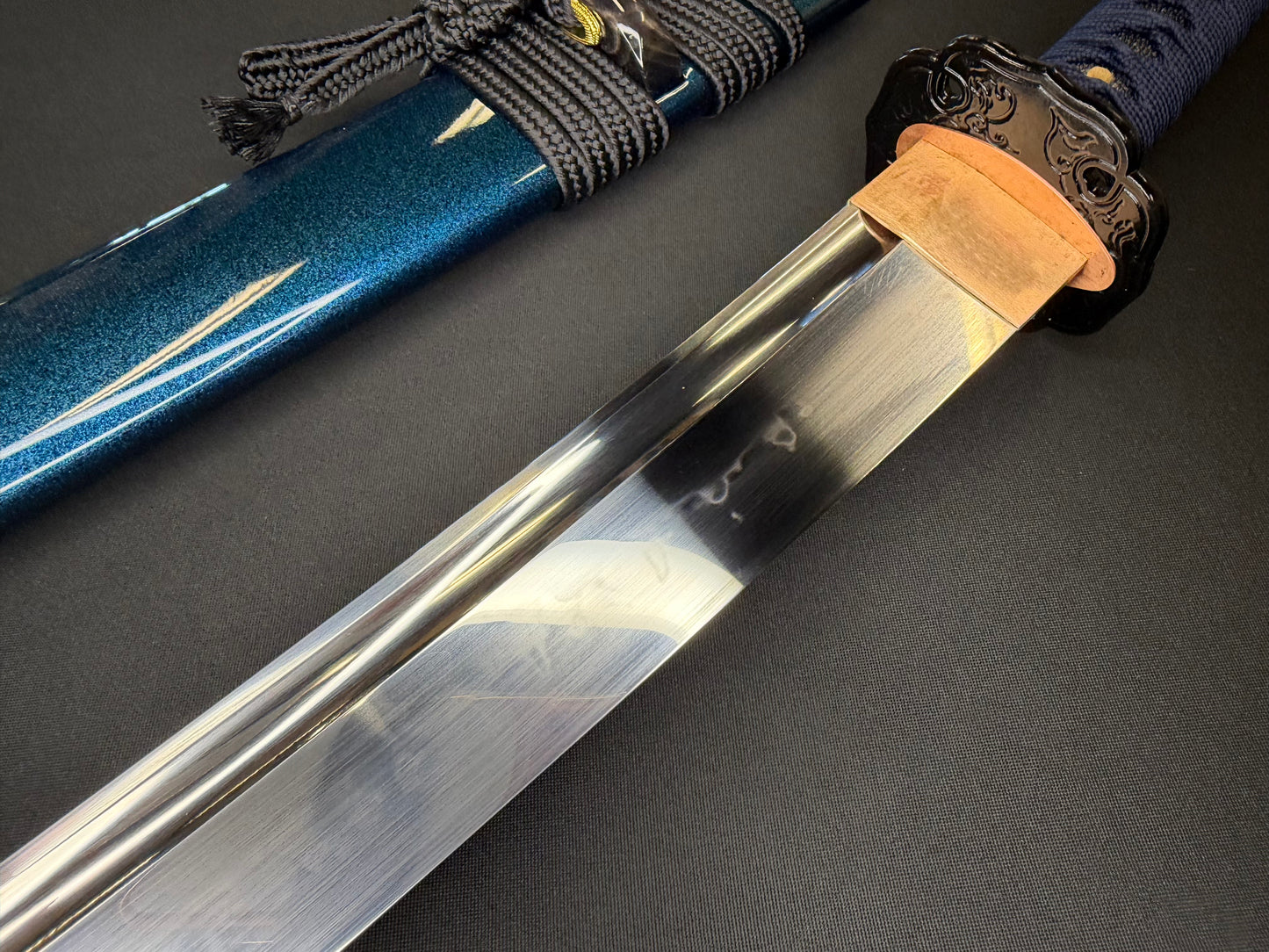 Legacy Steel O-Katana Titan Stout - Bo-hi, Choji Hamon, 1095 clay tempered