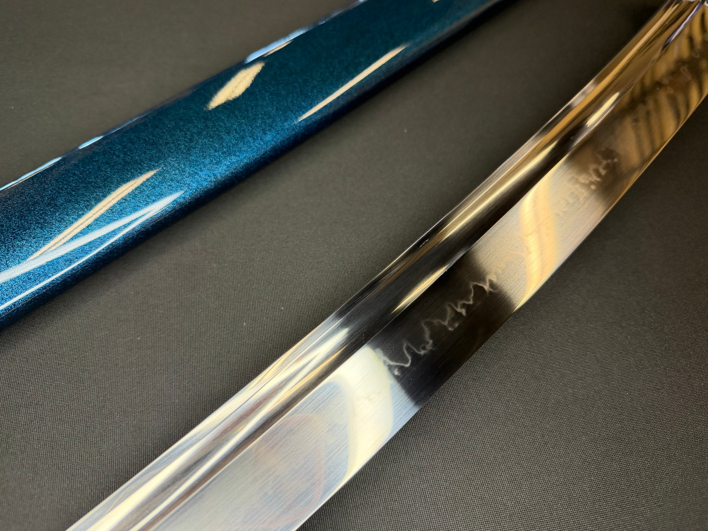 Legacy Steel O-Katana Titan Stout - Bo-hi, Choji Hamon, 1095 clay tempered