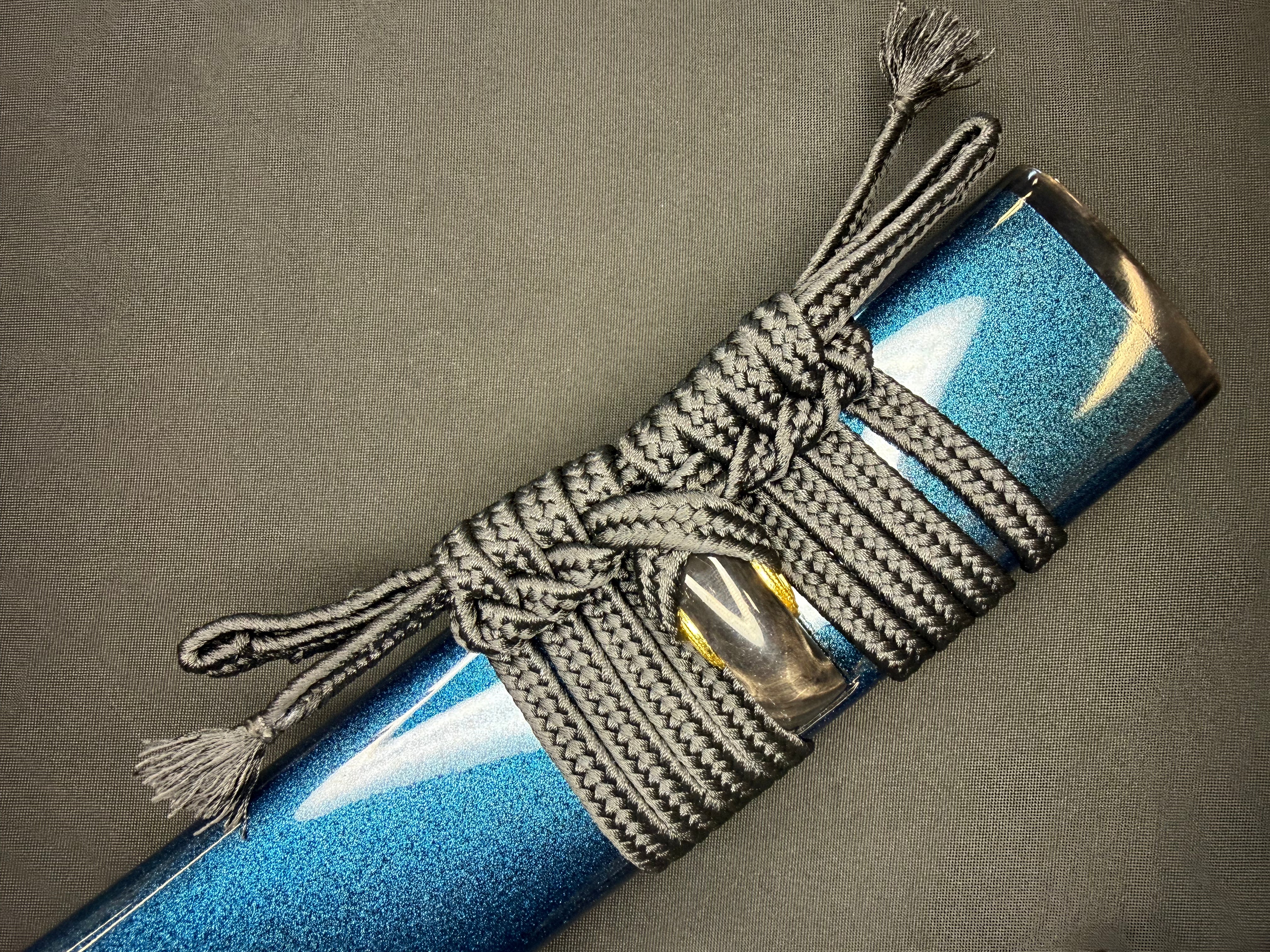Legacy Steel O-Katana Titan Stout - Bo-hi, Choji Hamon, 1095 clay tempered