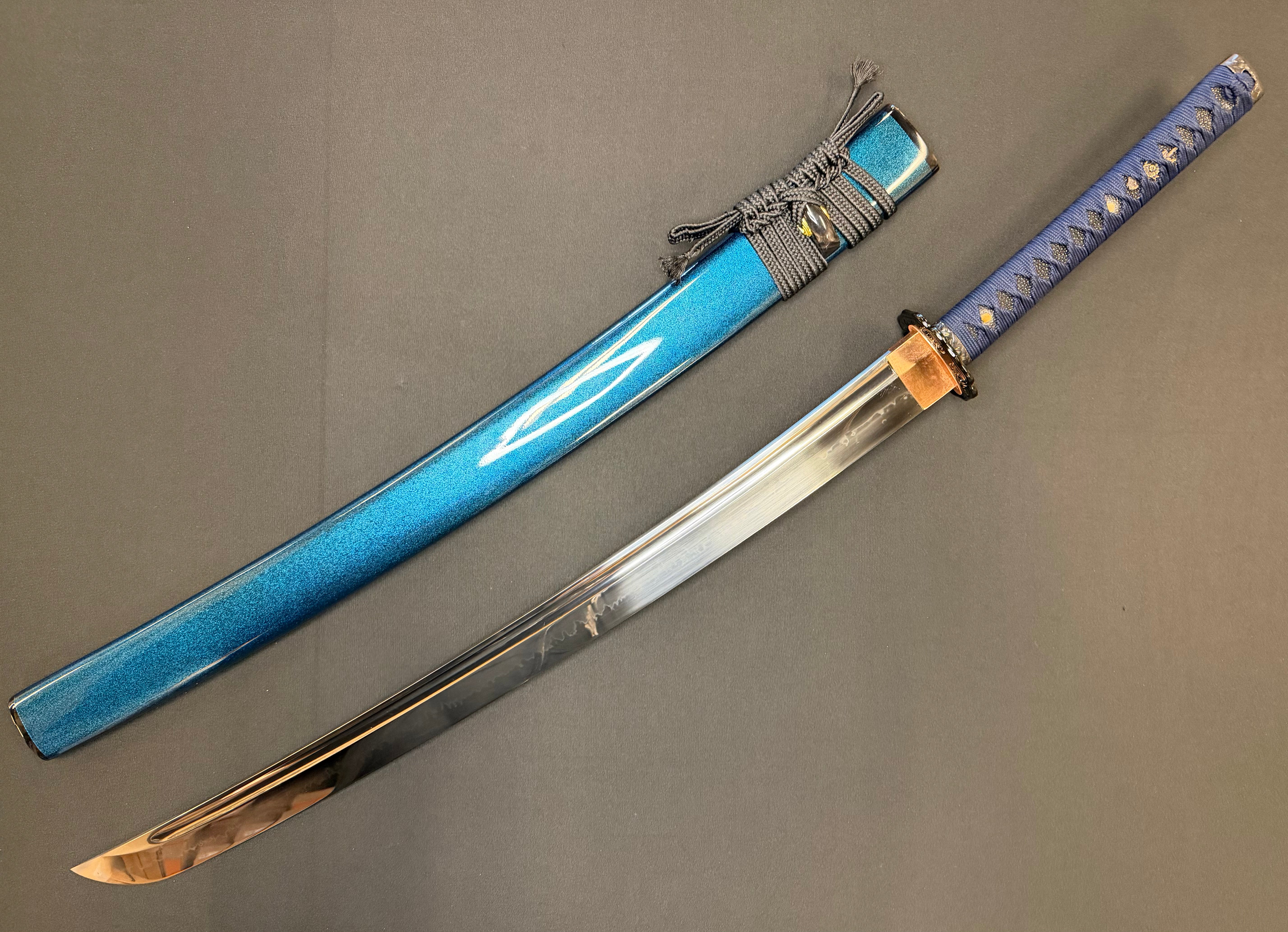 Legacy Steel O-Katana Titan Stout - Bo-hi, Choji Hamon, 1095 clay tempered