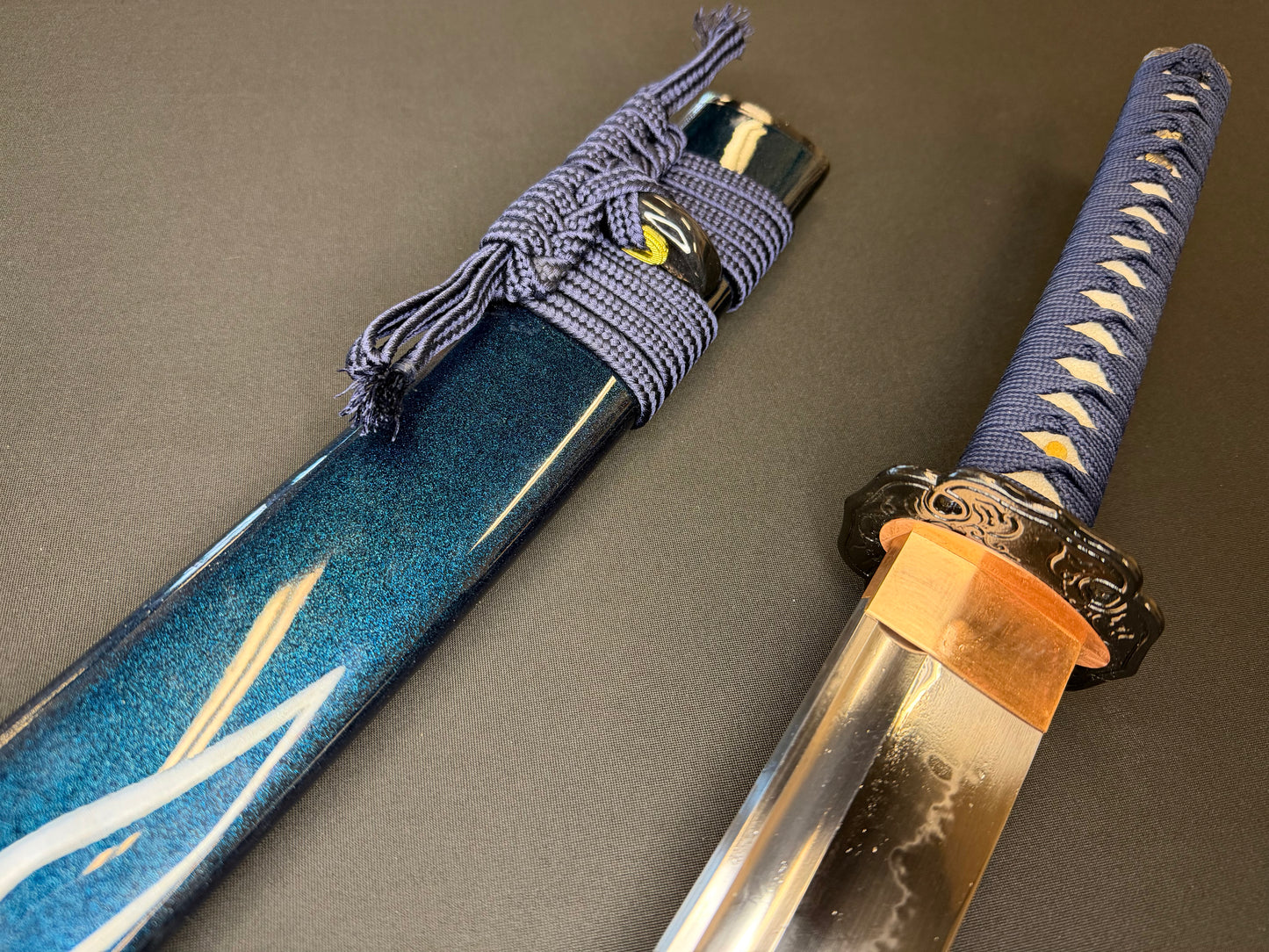 Legacy Steel O-Katana Titan Stout - Bo-hi, Choji Hamon, 1095 clay tempered