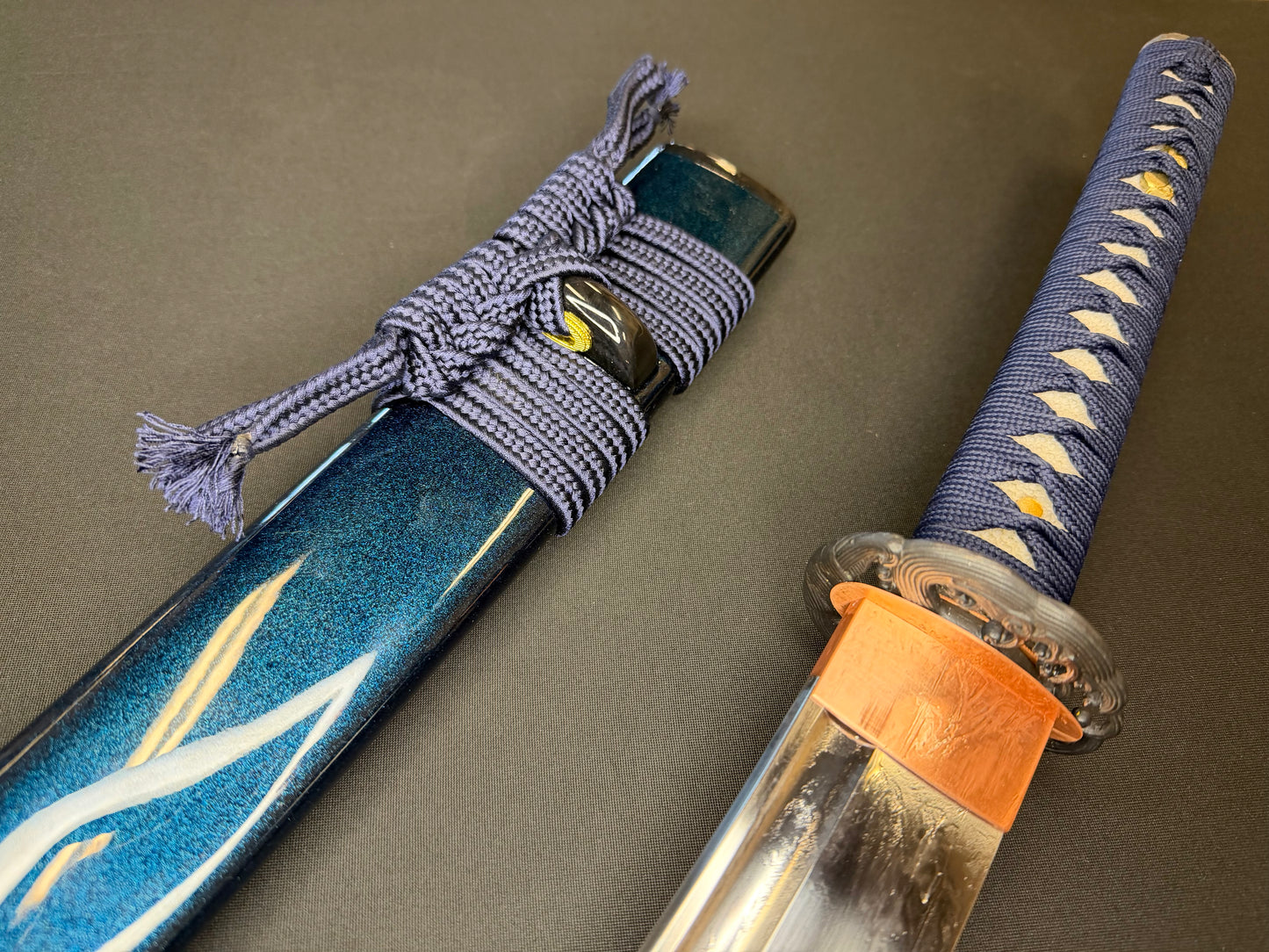 Legacy Steel O-Katana Titan Stout - Bo-hi, Choji Hamon, 1095 clay tempered