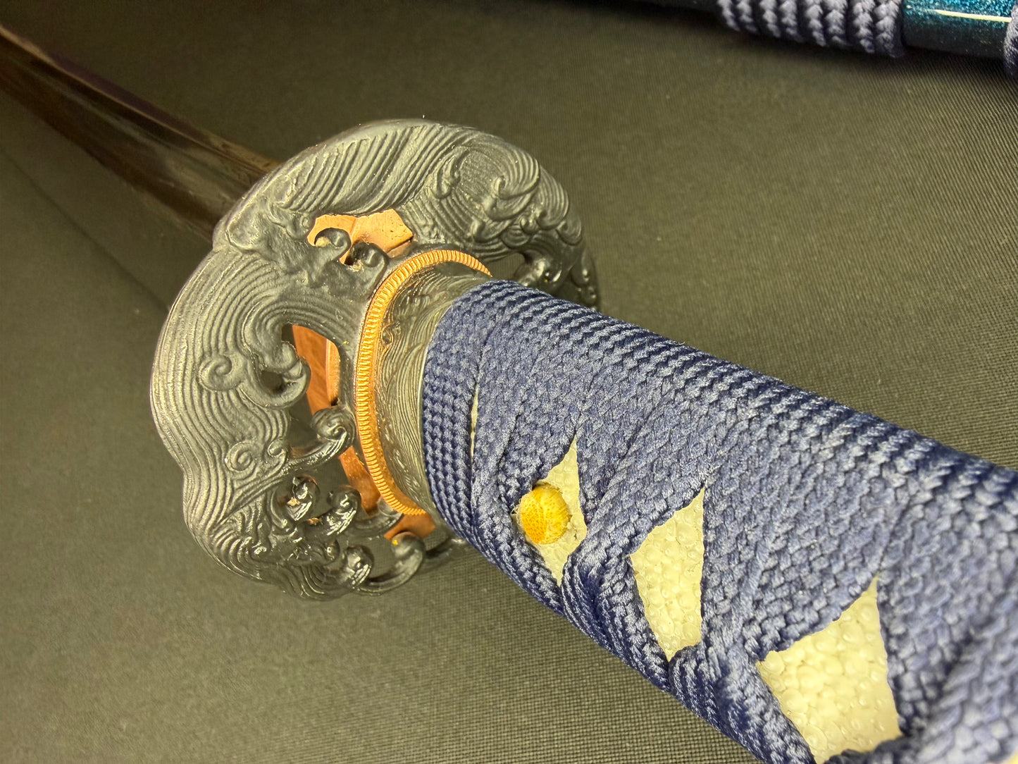 Legacy Steel O-Katana Titan Stout - Bo-hi, Choji Hamon, 1095 clay tempered