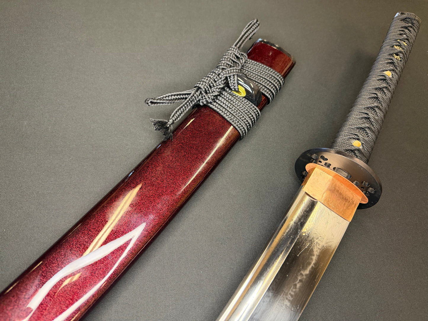 Legacy Steel O-Katana Titan Stout - Bo-hi, Choji Hamon, 1095 clay tempered