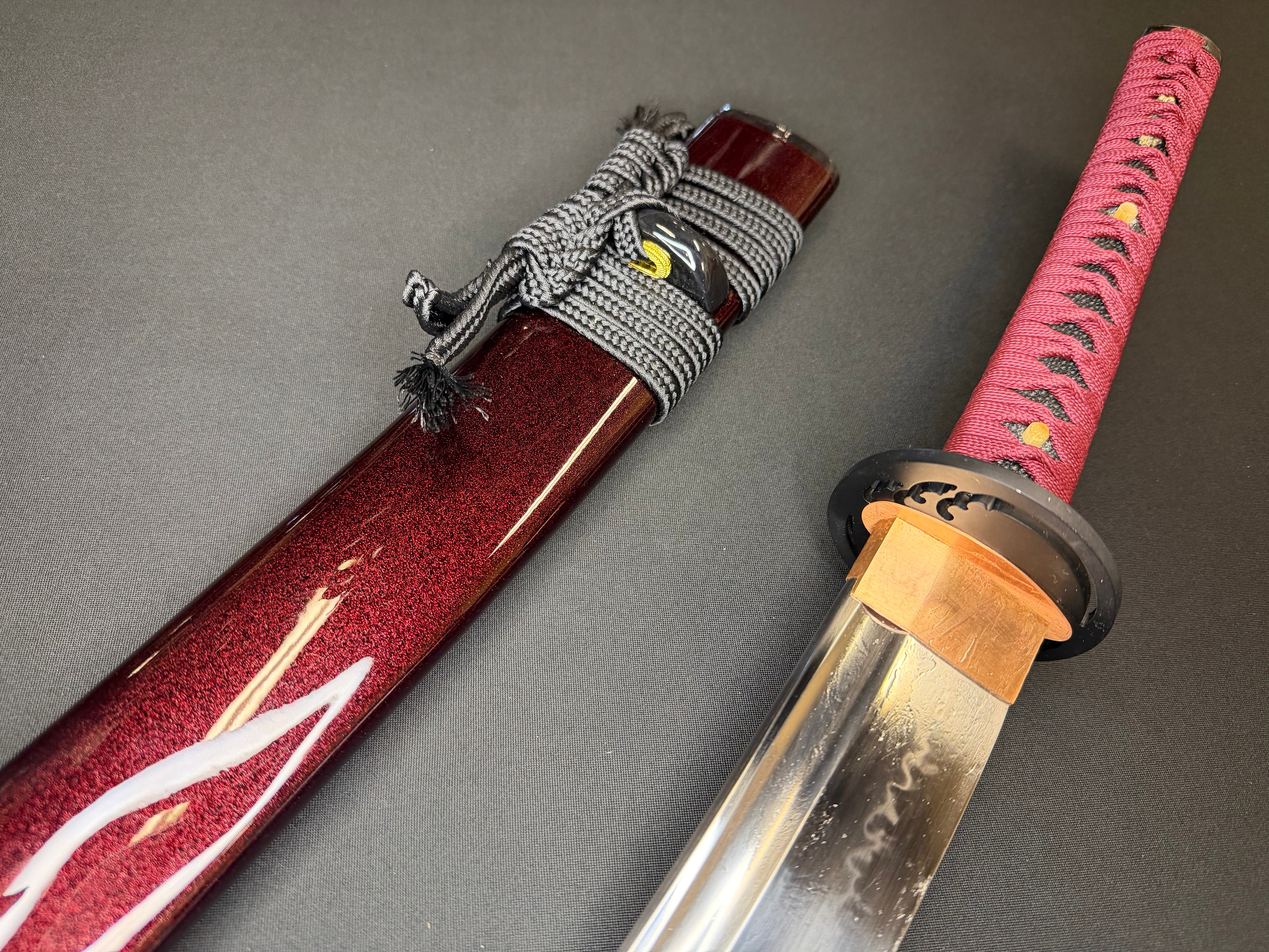Legacy Steel O-Katana Titan Stout - Bo-hi, Choji Hamon, 1095 clay tempered