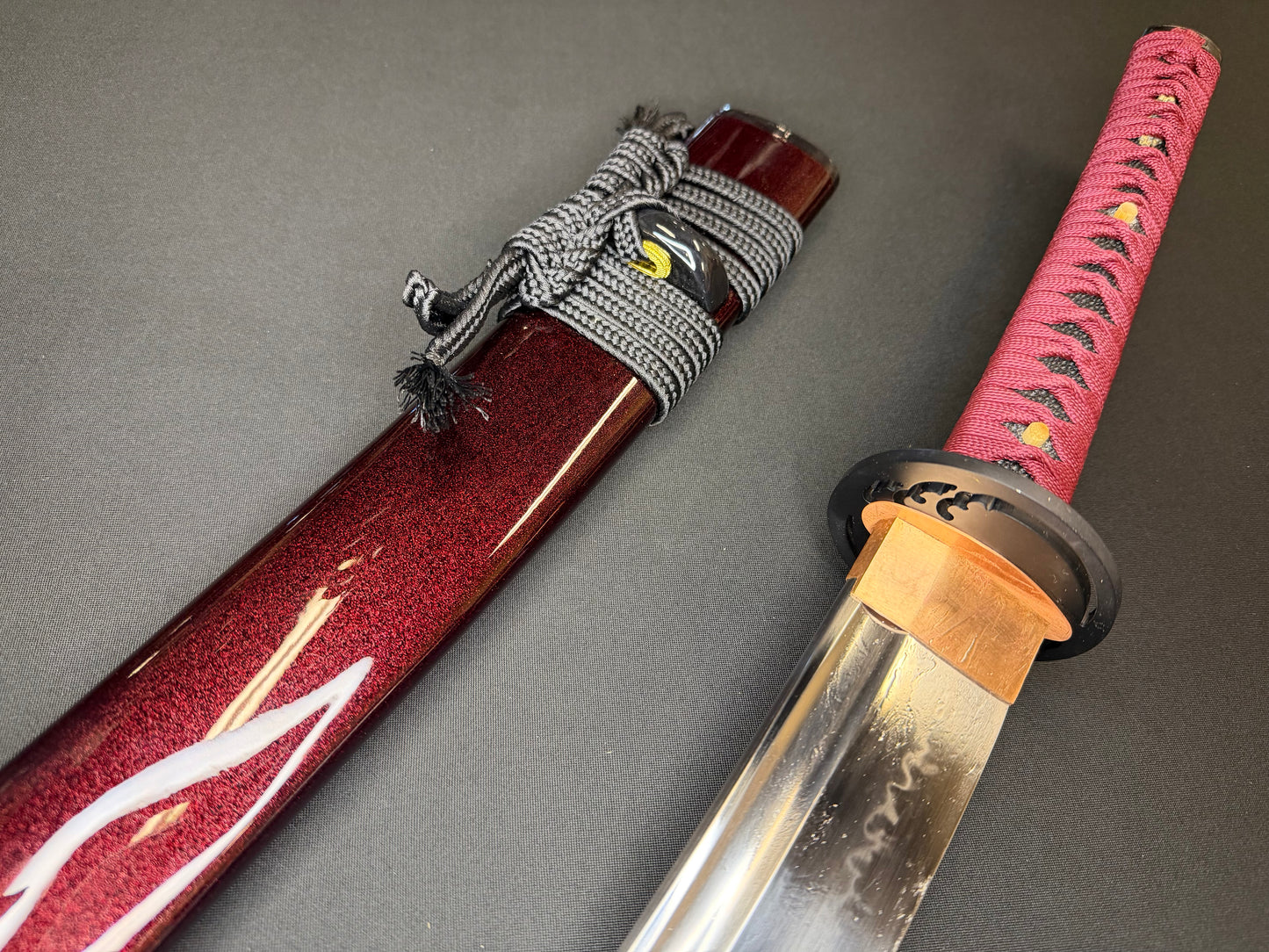 Legacy Steel O-Katana Titan Stout - Bo-hi, Choji Hamon, 1095 clay tempered