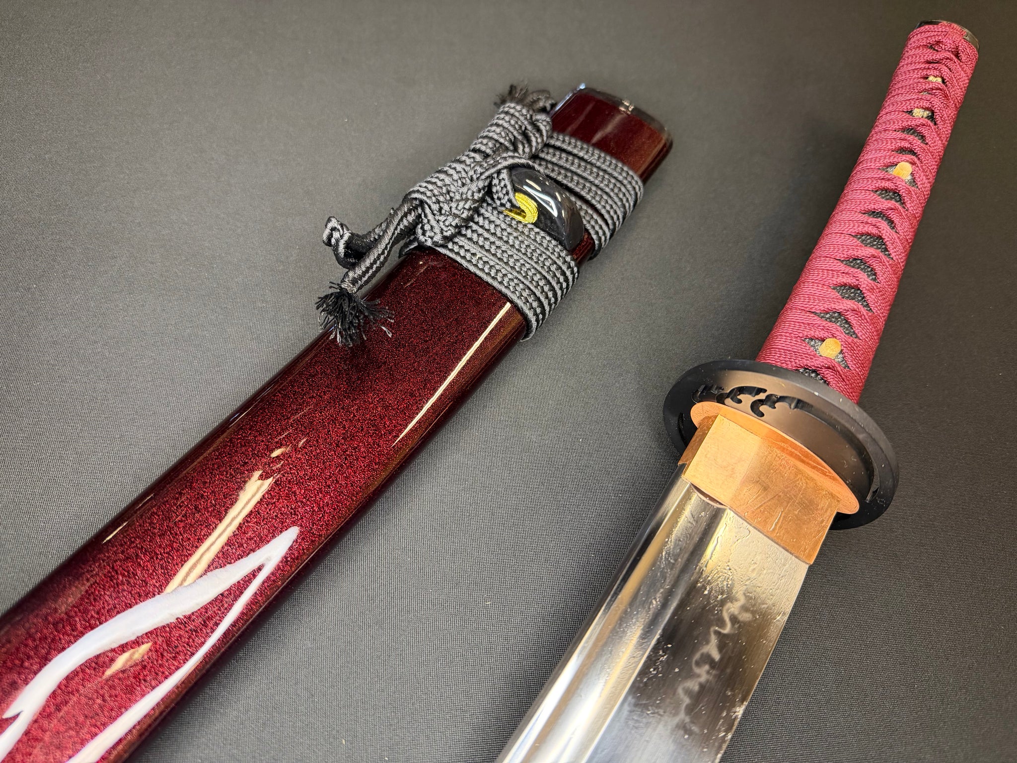 Legacy Steel O-Katana Titan Stout - Bo-hi, Choji Hamon, 1095 clay tempered