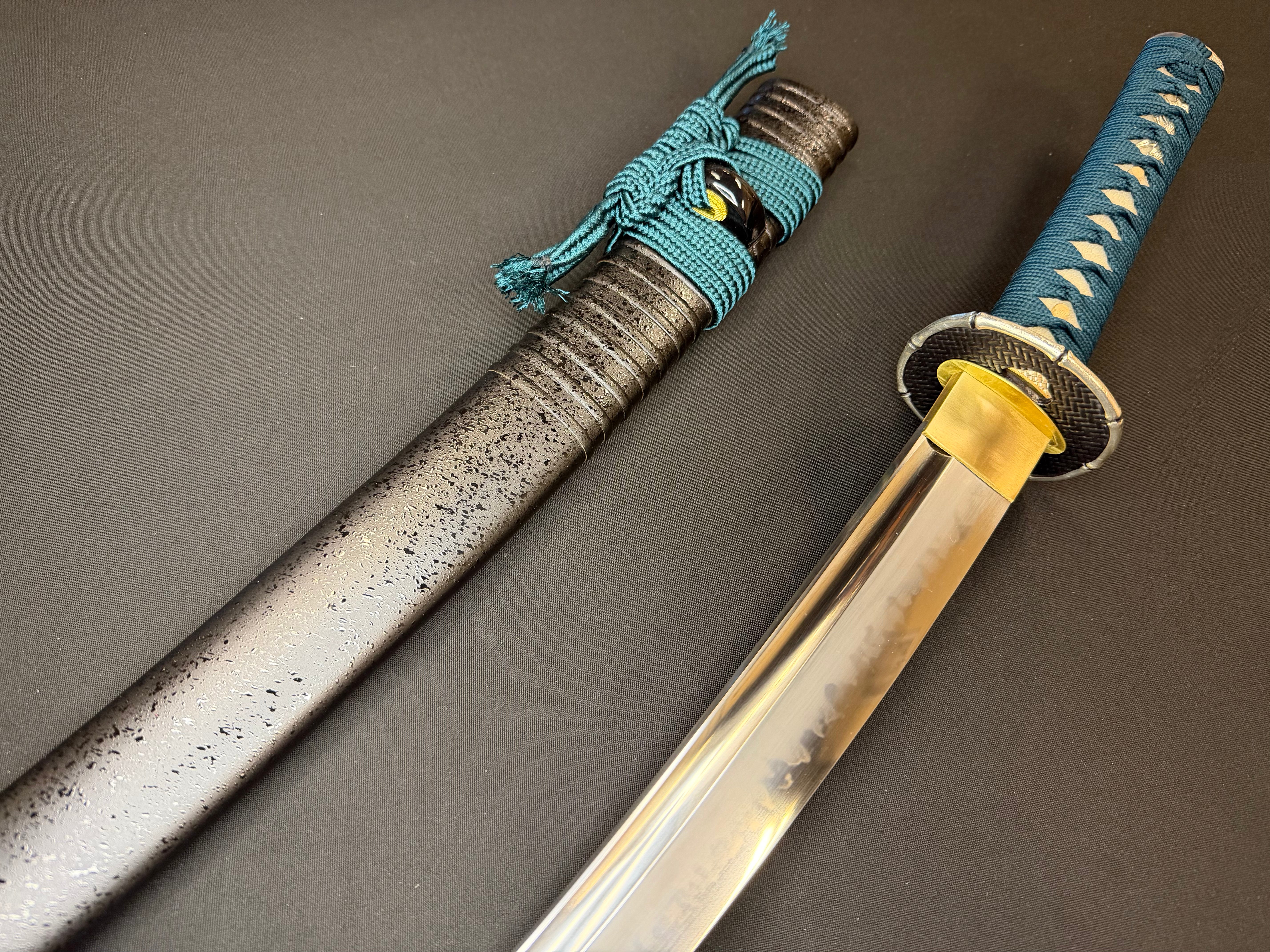 Legacy Steel Reaper Osoraku Wakizashi  - Bamboo 1095 Clay Tempered