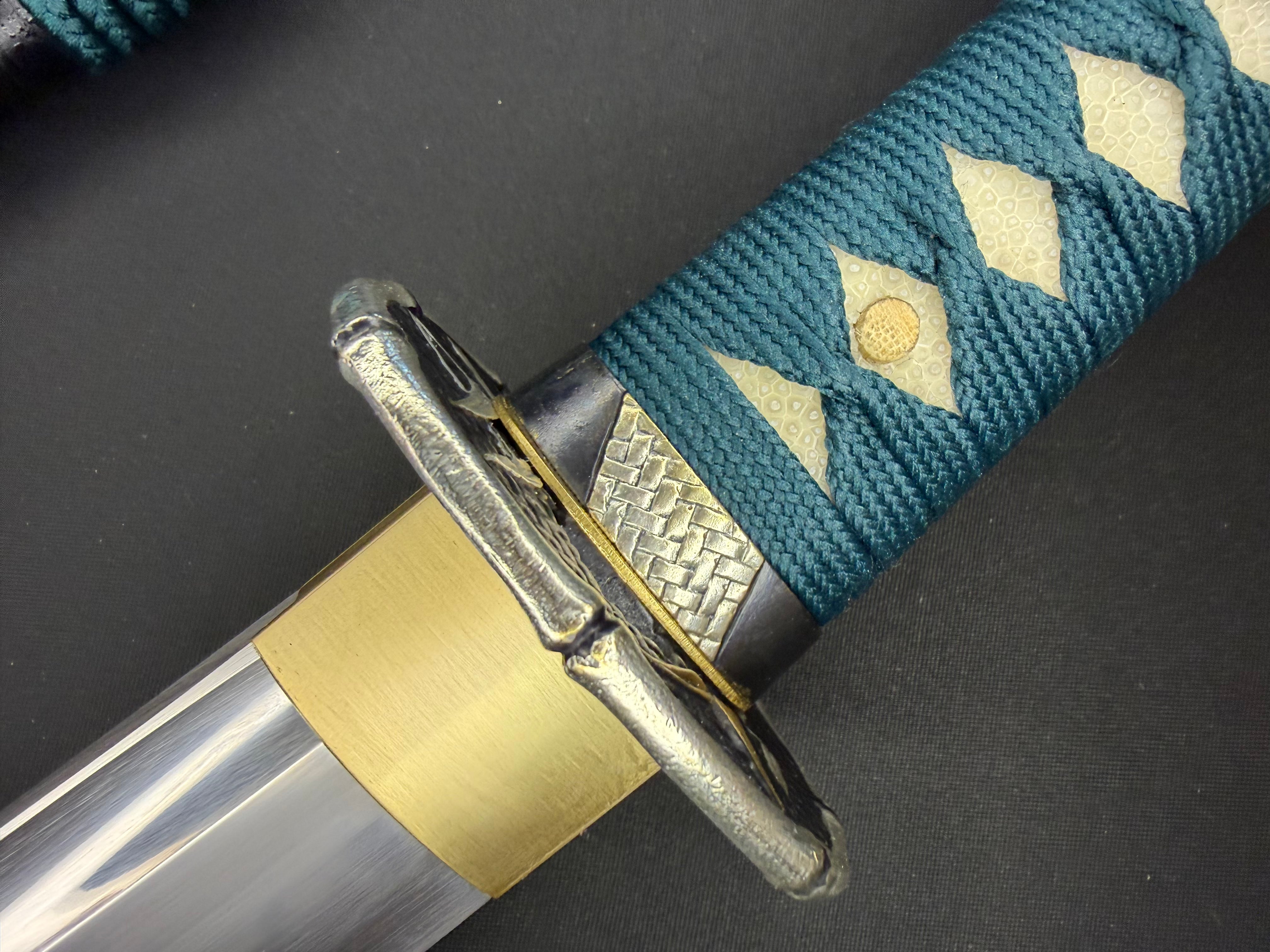 Legacy Steel Reaper Osoraku Wakizashi  - Bamboo 1095 Clay Tempered