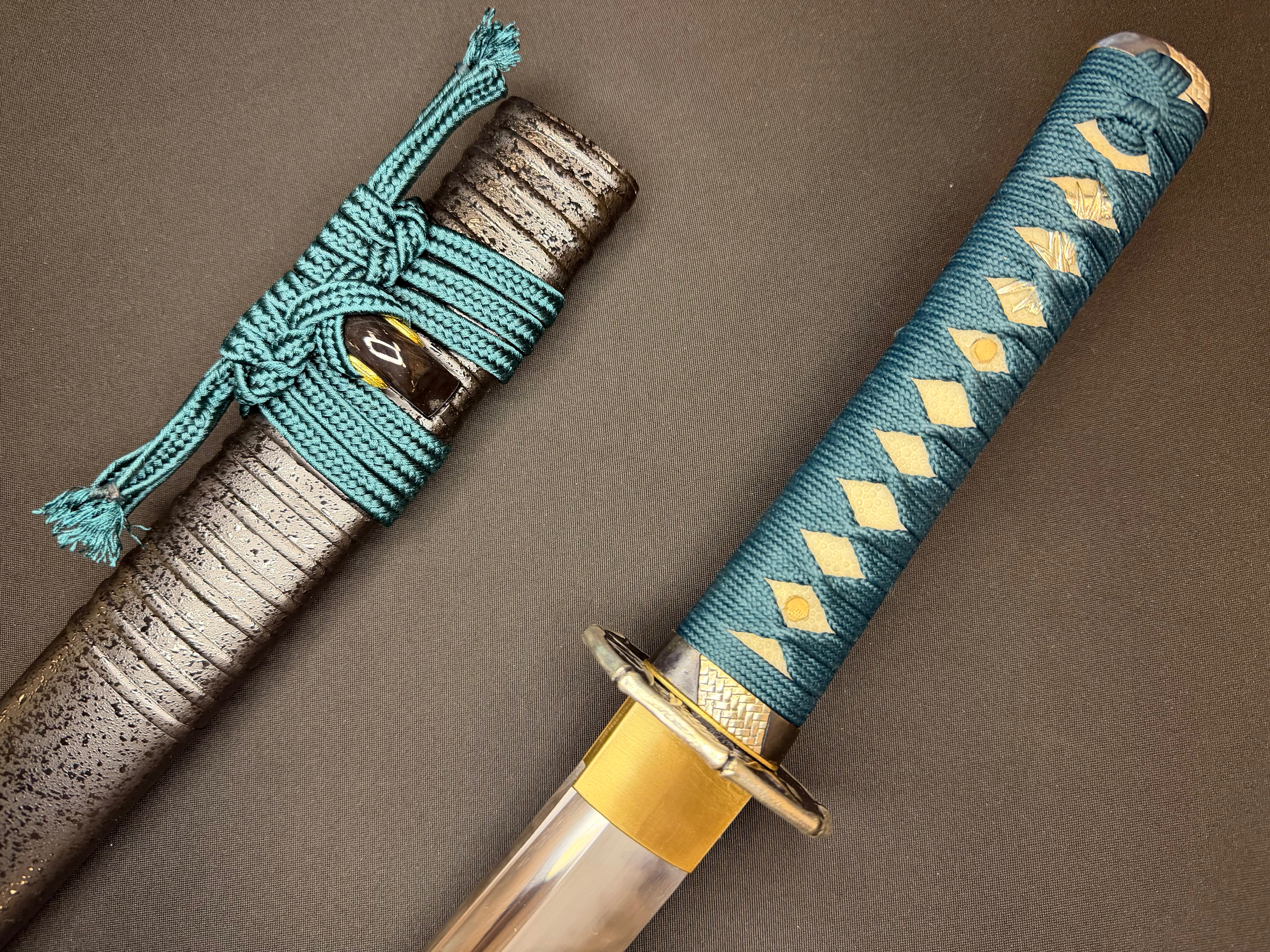 Legacy Steel Reaper Osoraku Wakizashi  - Bamboo 1095 Clay Tempered