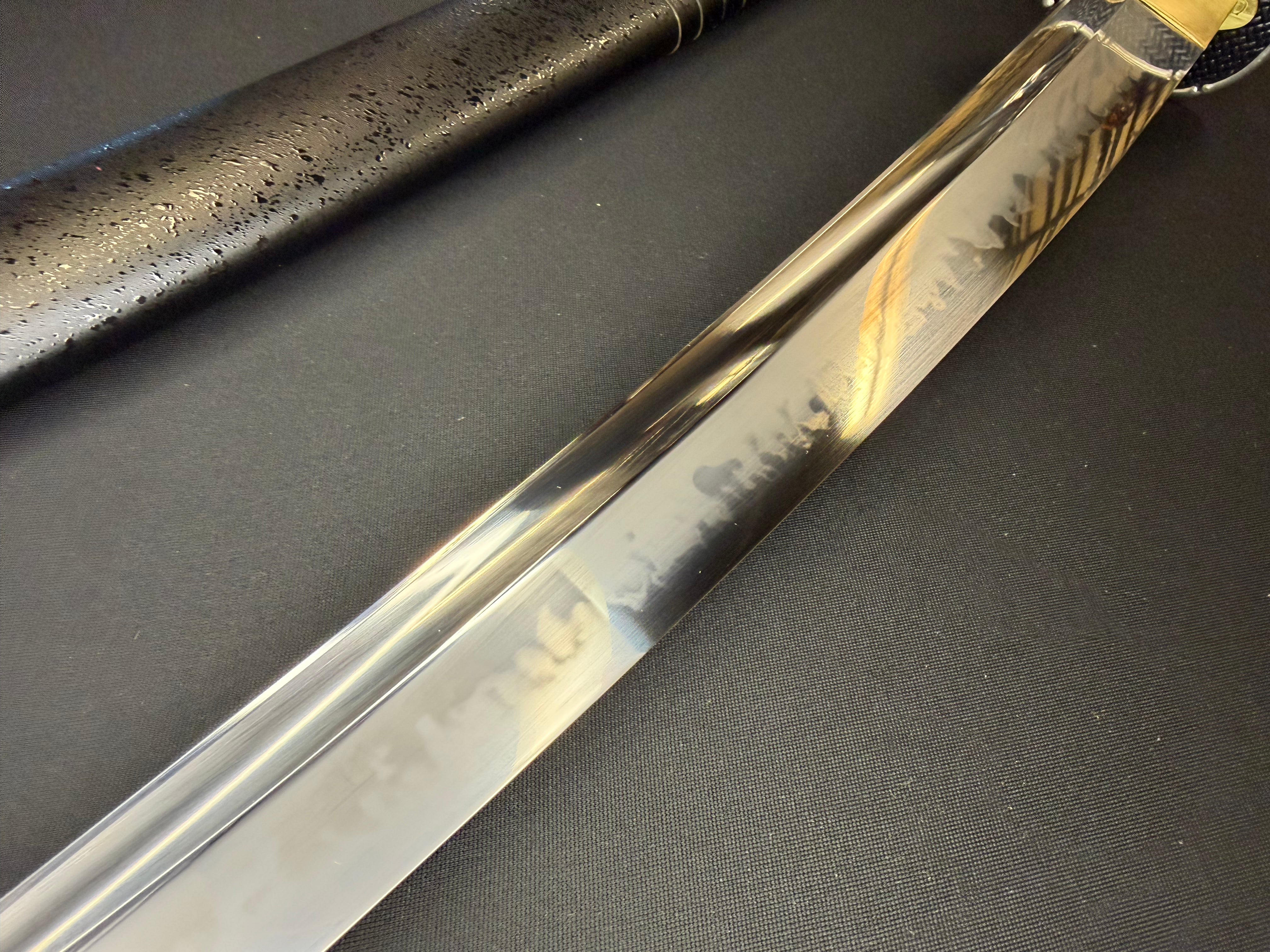 Legacy Steel Reaper Osoraku Wakizashi  - Bamboo 1095 Clay Tempered