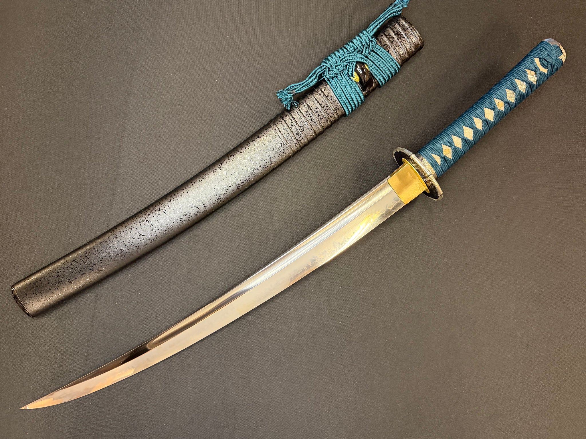 Legacy Steel Reaper Osoraku Wakizashi  - Bamboo 1095 Clay Tempered