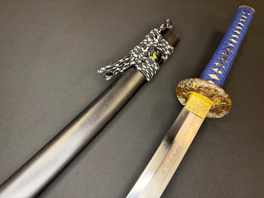 Phoenix Armory Katana -  Blue Dragon Waves T10