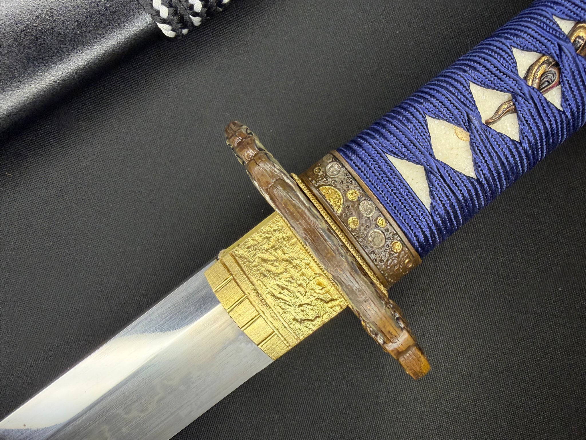 Phoenix Armory Katana -  Blue Dragon Waves T10