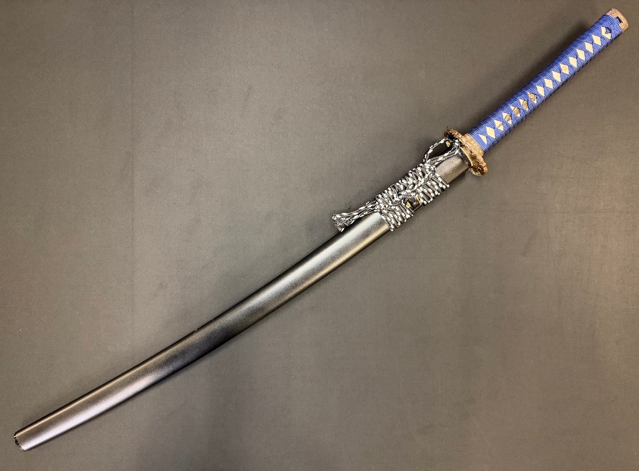 Phoenix Armory Katana -  Blue Dragon Waves T10