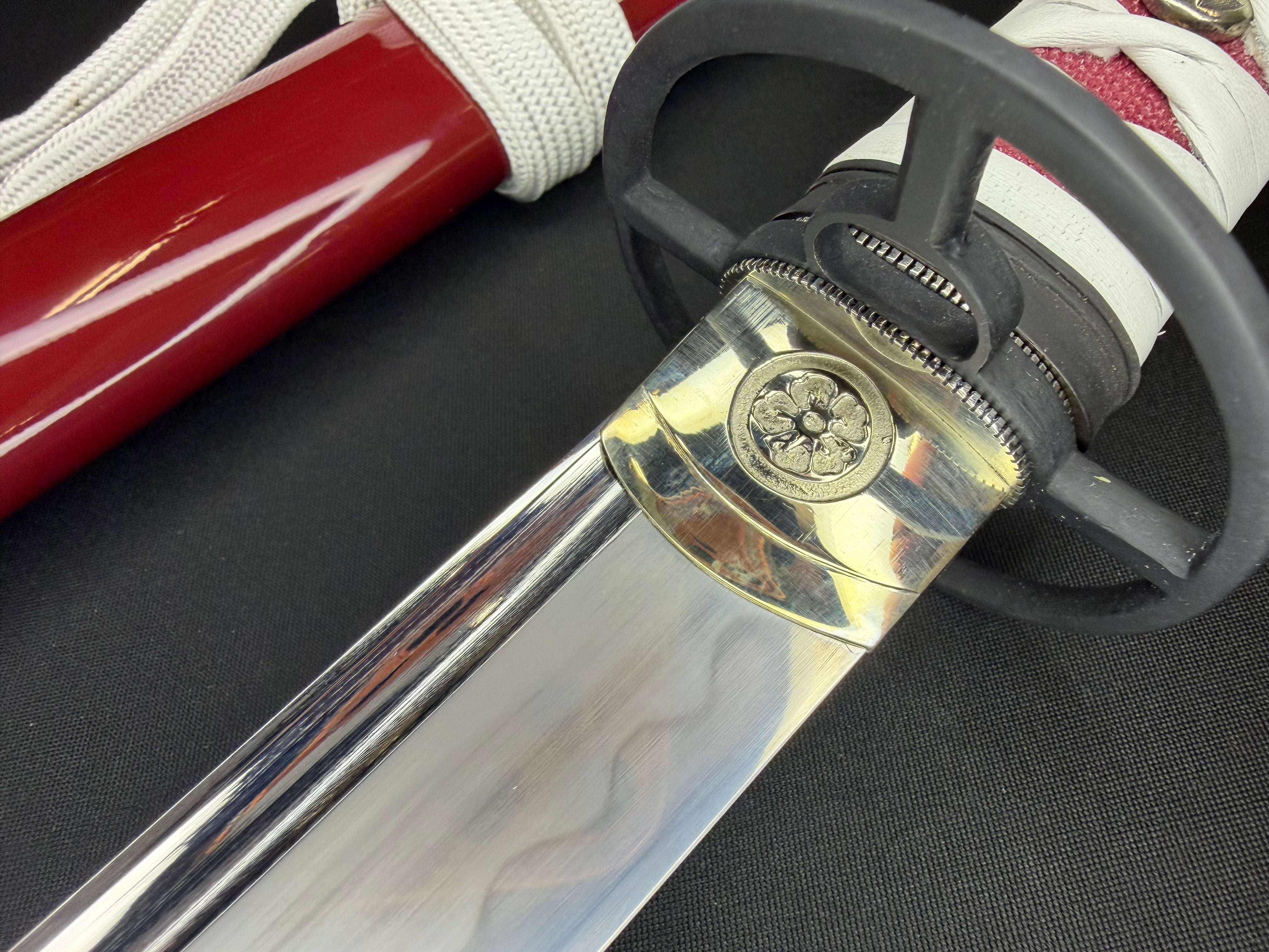 Thaitsuki Satsuma Katana, 1095 Clay-tempered Exclusive