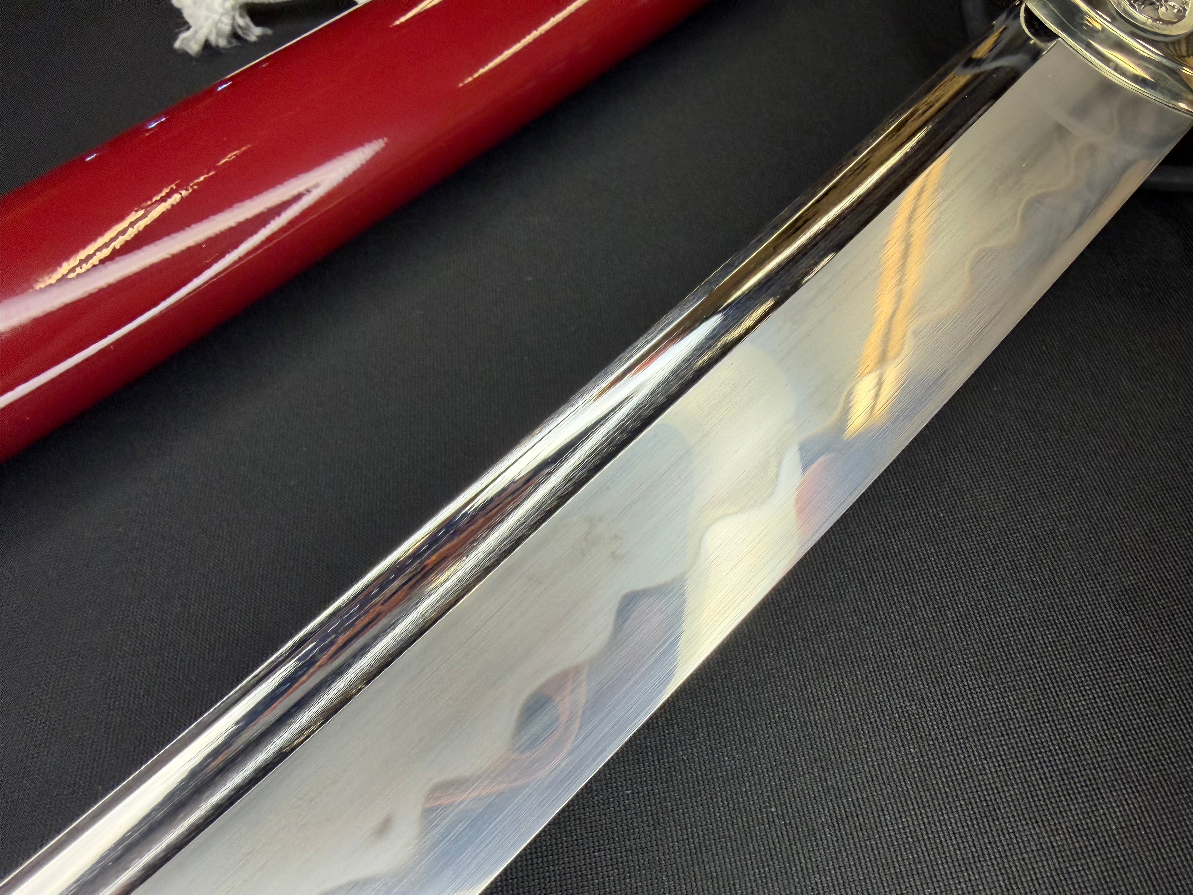 Thaitsuki Satsuma Katana, 1095 Clay-tempered Exclusive