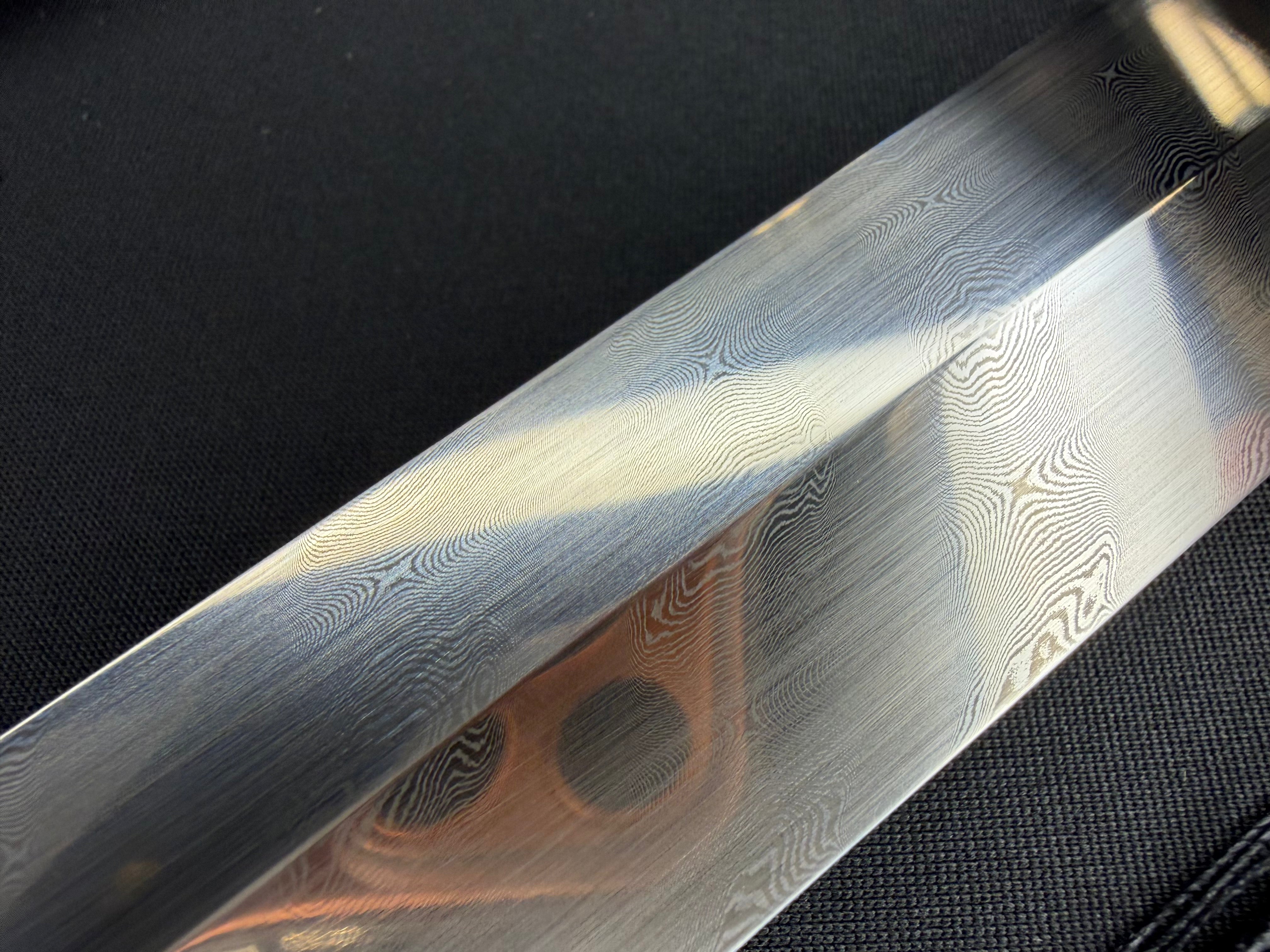 Phoenix Armory Jian - Spiral Damascus
