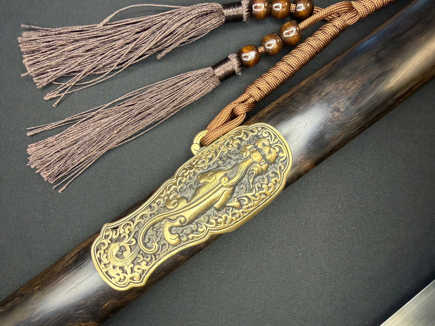 Phoenix Armory Jian - Spiral Damascus