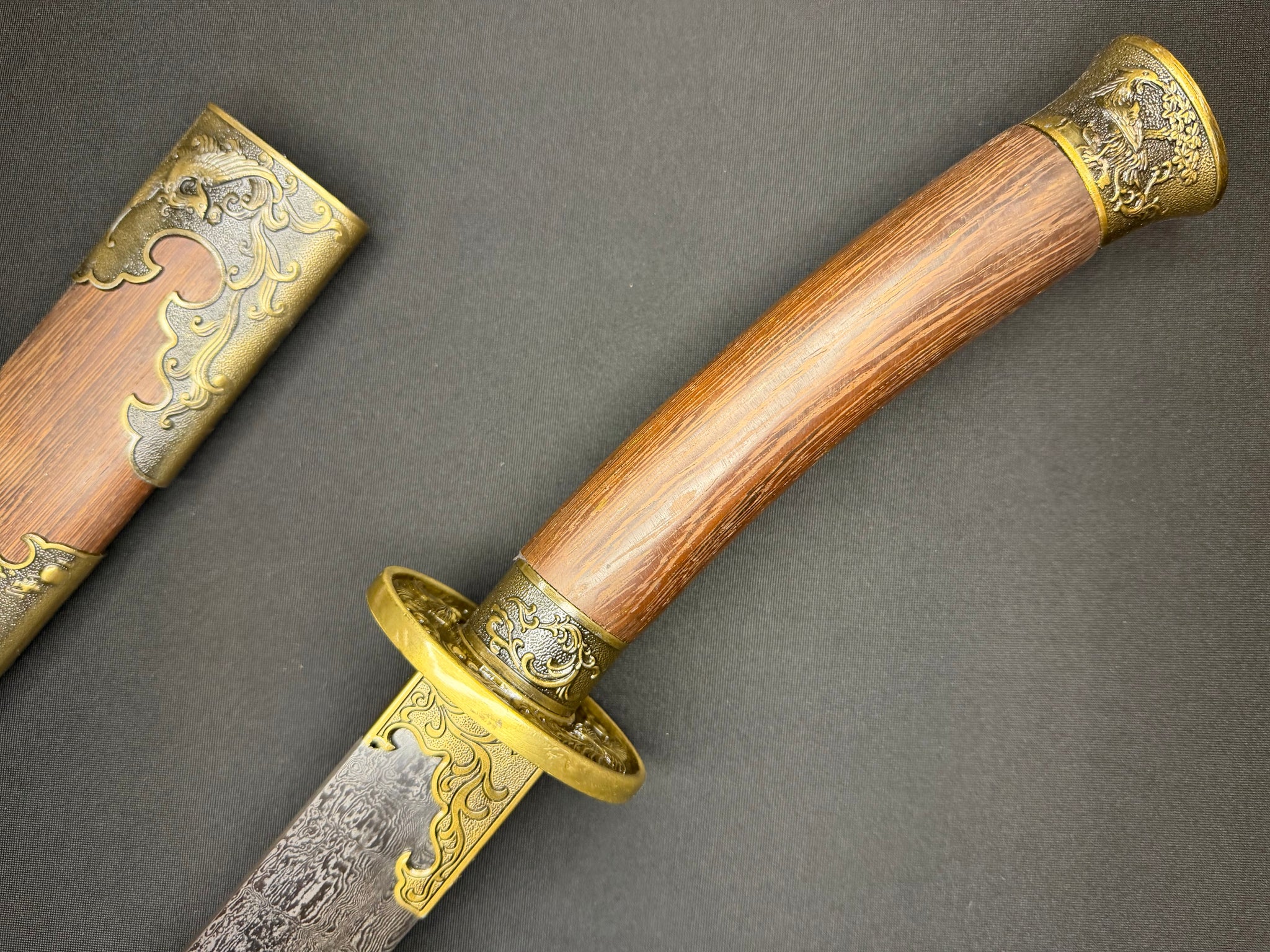 Phoenix Armory Dao - Celestial Saber Damascus