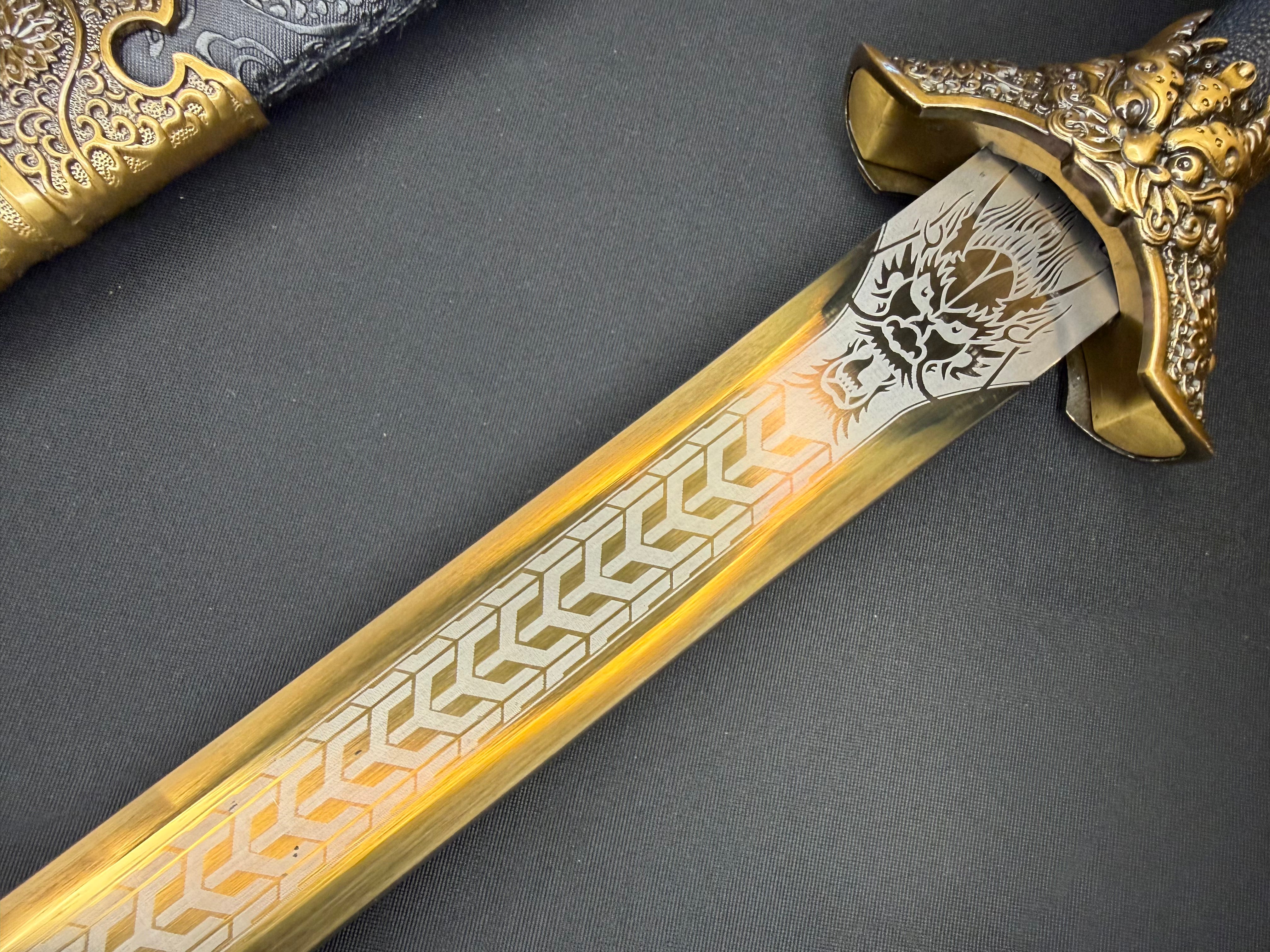 Phoenix Armory Dao - Gilded Wyvern 65Mn