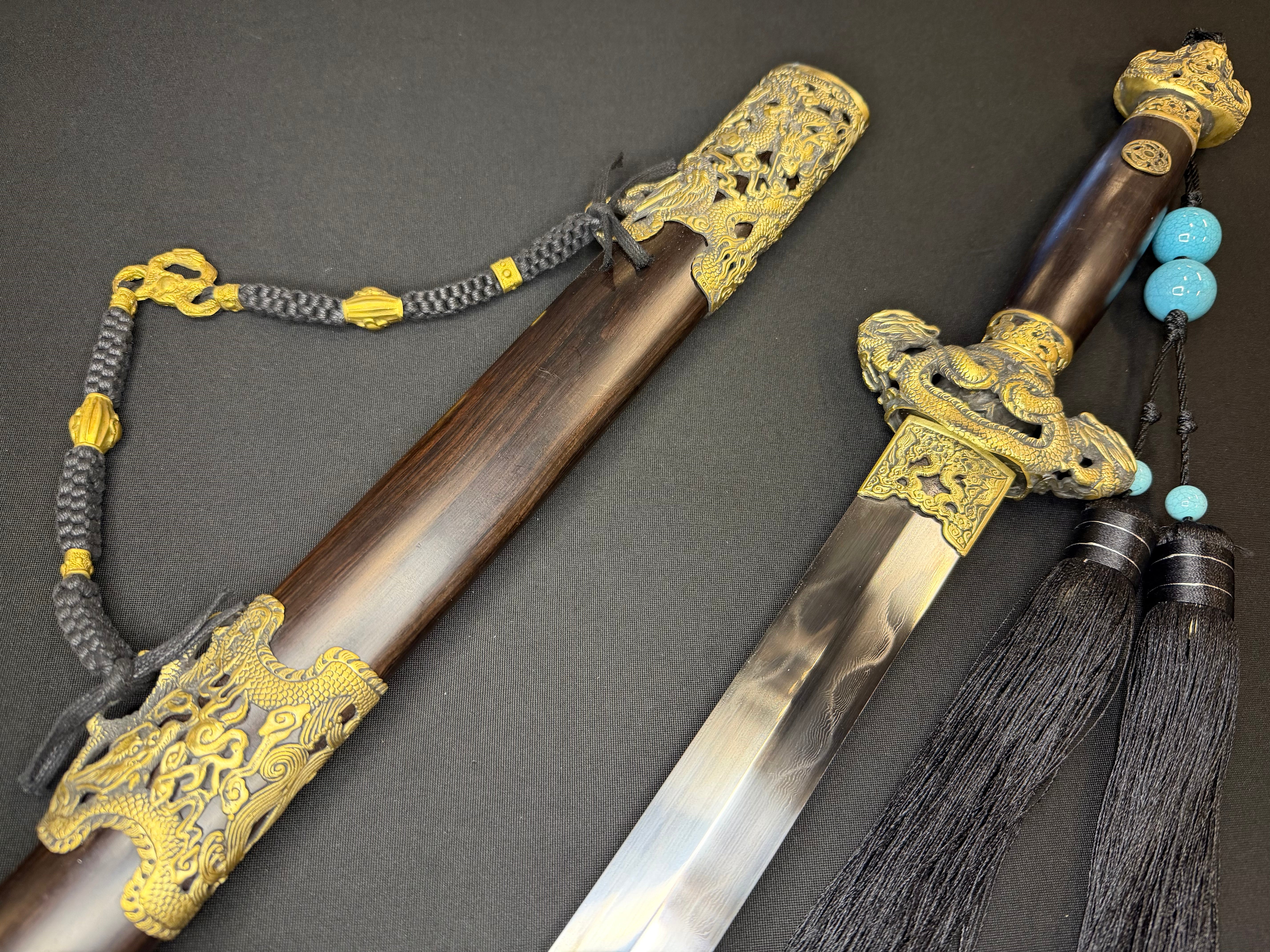 Phoenix Armory Jian - Dragon Temper Clay-tempered