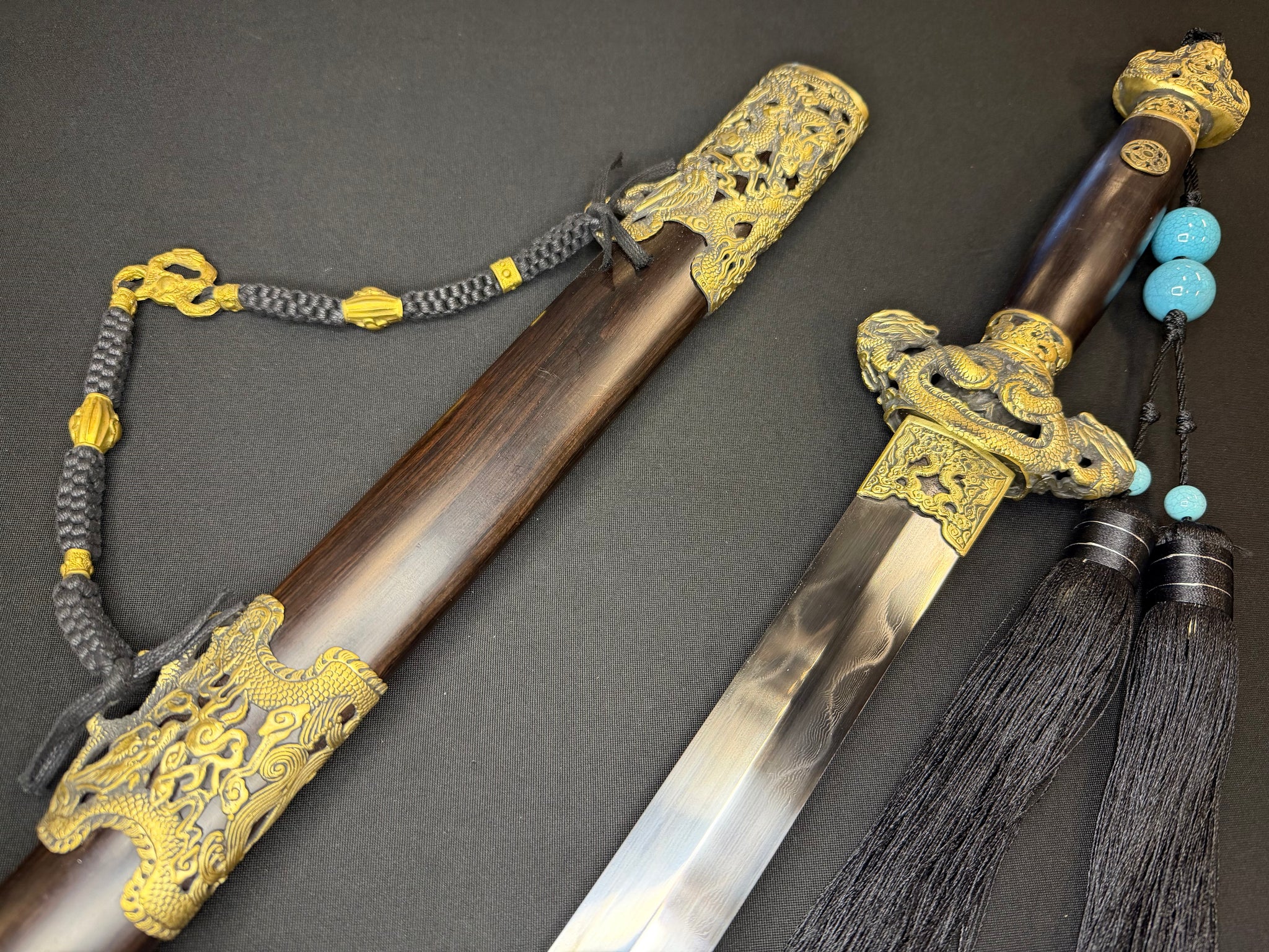 Phoenix Armory Jian - Dragon Temper Clay-tempered