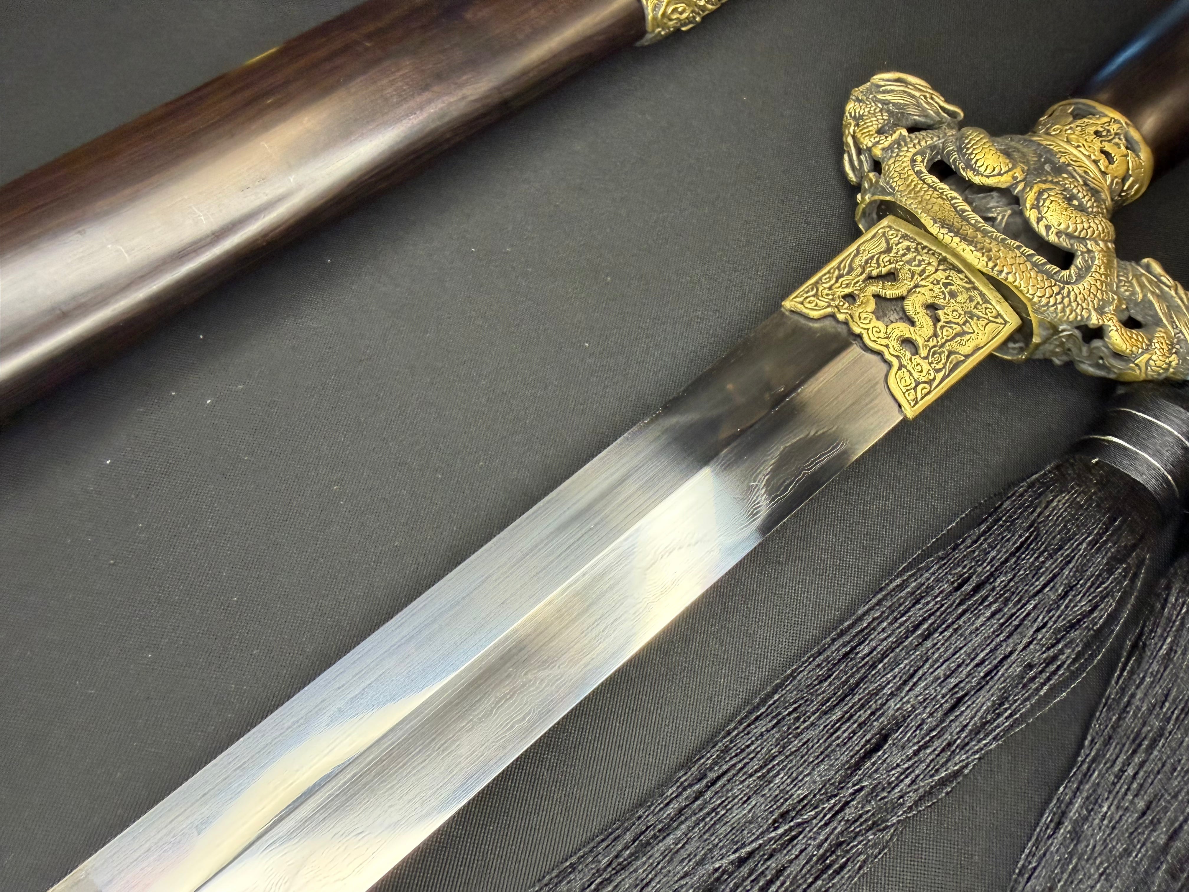 Phoenix Armory Jian - Dragon Temper Clay-tempered