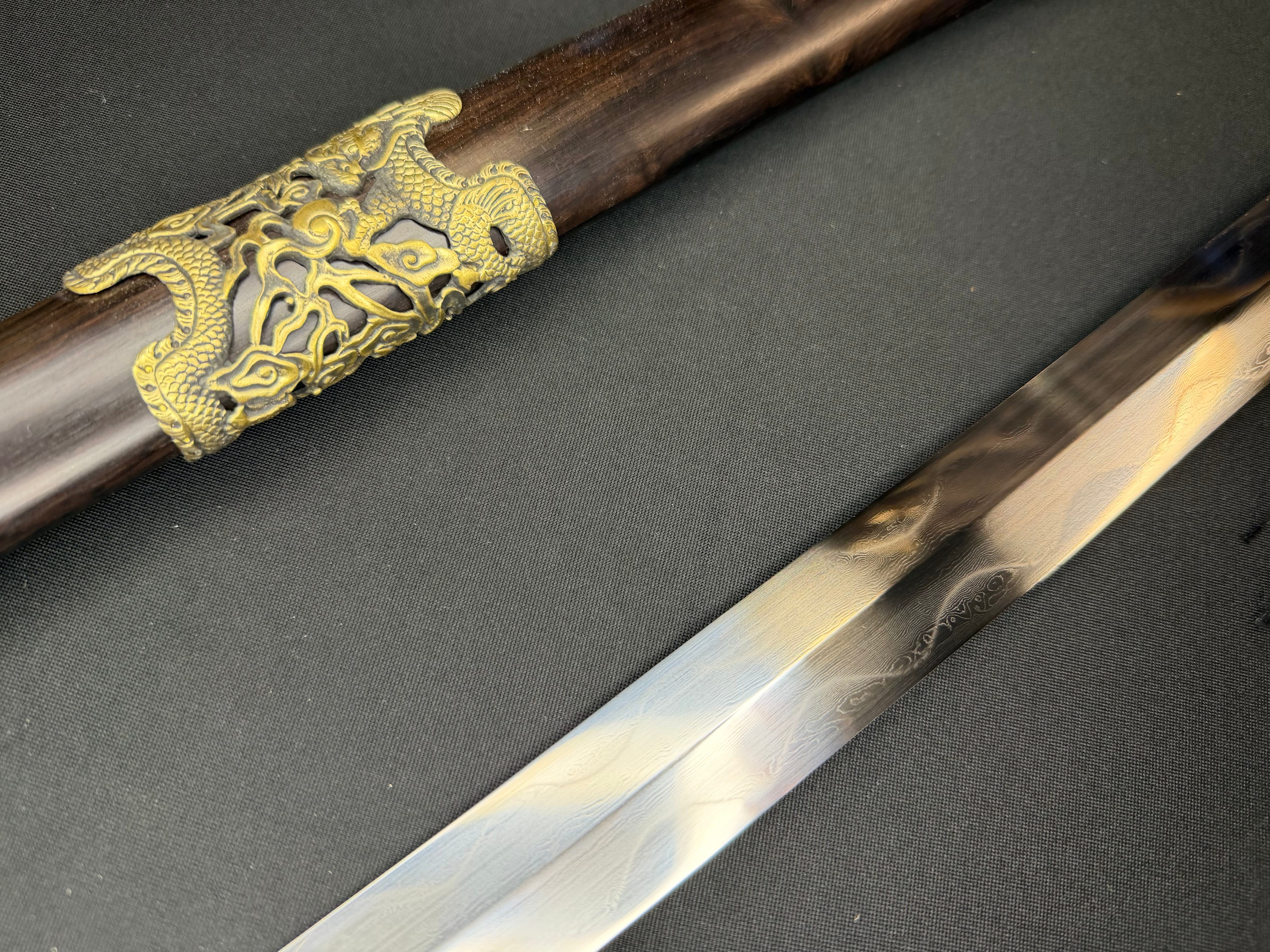 Phoenix Armory Jian - Dragon Temper Clay-tempered