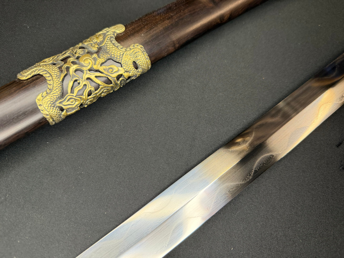Phoenix Armory Jian - Dragon Temper Clay-tempered