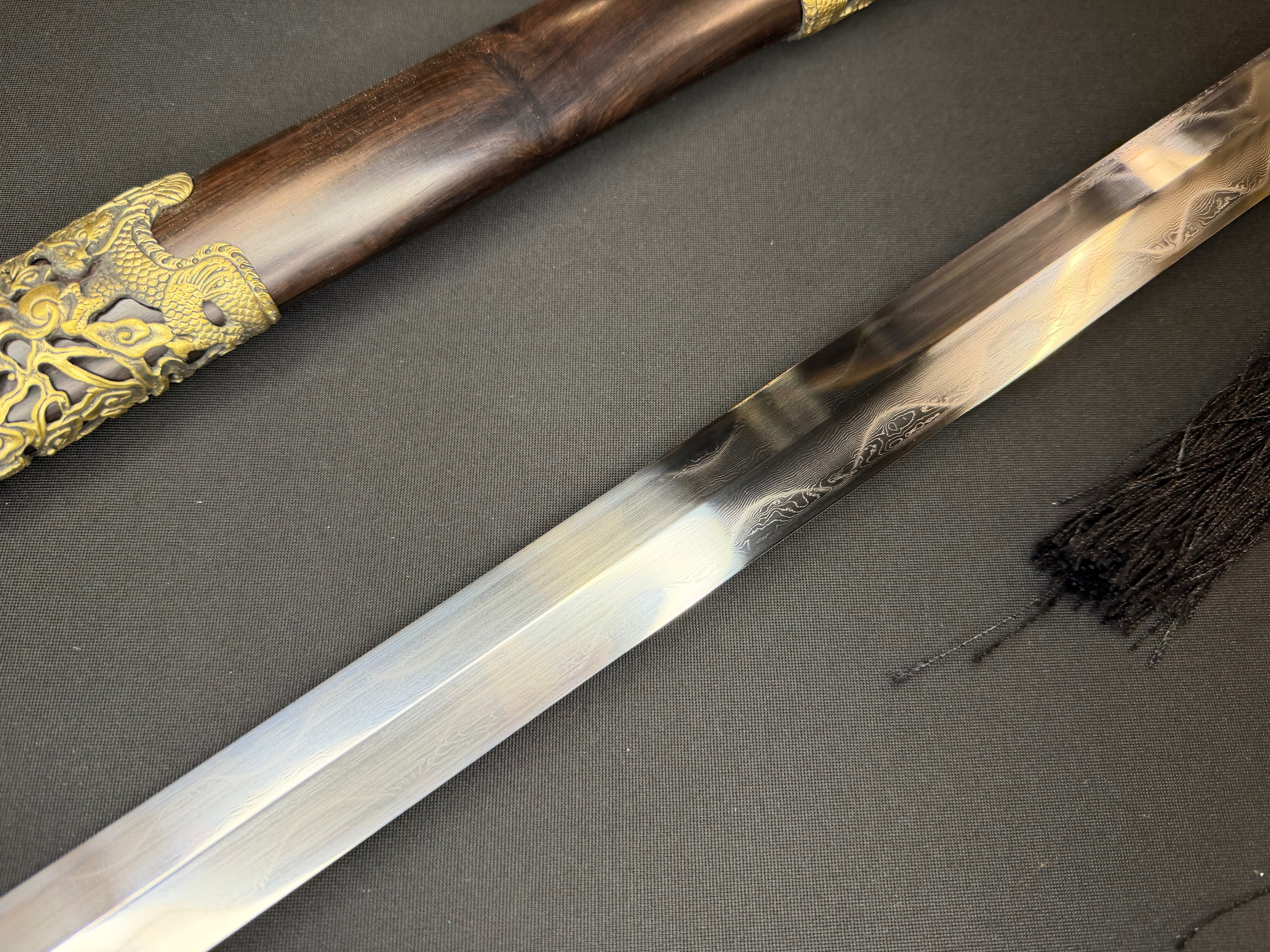 Phoenix Armory Jian - Dragon Temper Clay-tempered