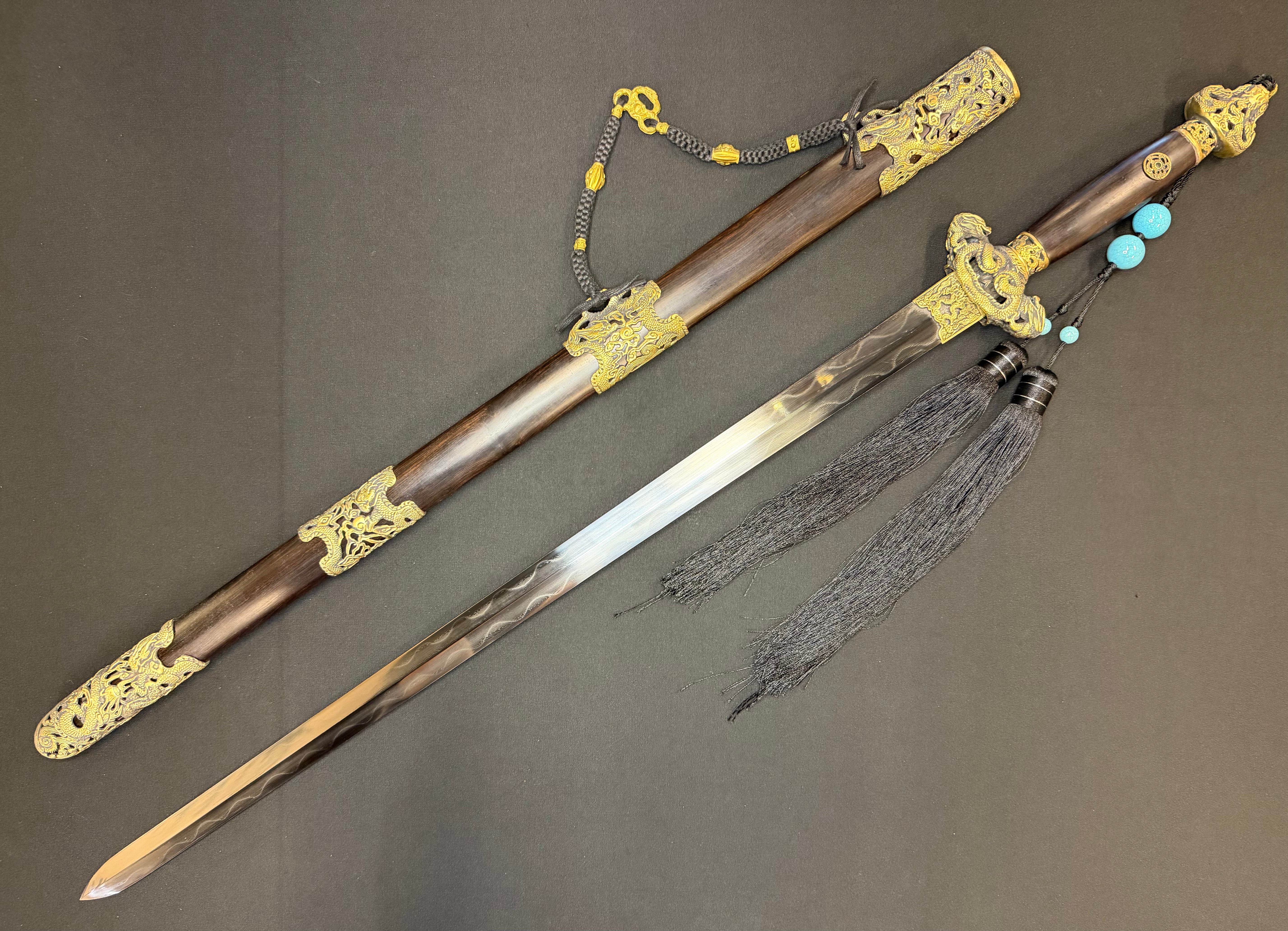 Phoenix Armory Jian - Dragon Temper Clay-tempered