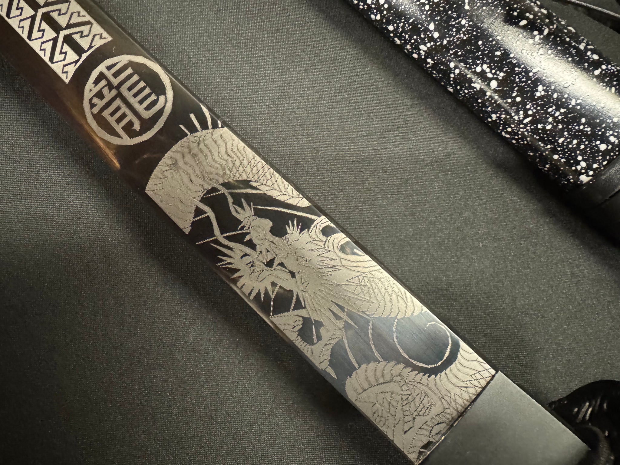 Phoenix Armory Katana - Black Dragonblade 65Mn