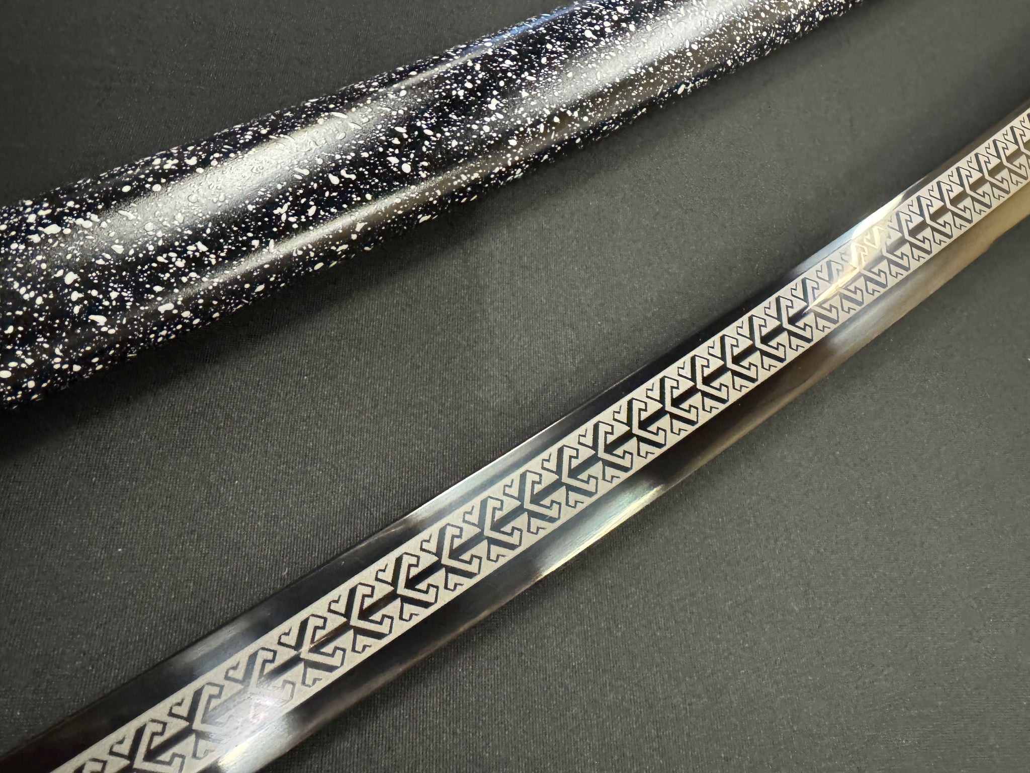 Phoenix Armory Katana - Black Dragonblade 65Mn