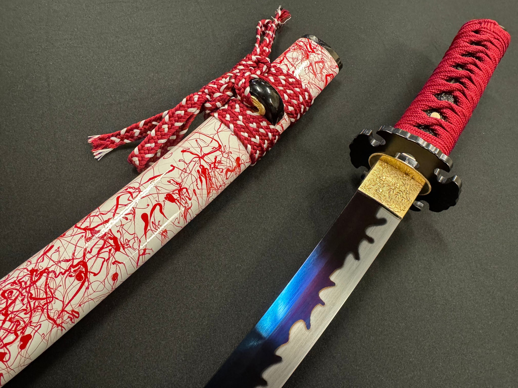MADE TO ORDER Phoenix Armory Tanto - Crimson Warrior 65Mn