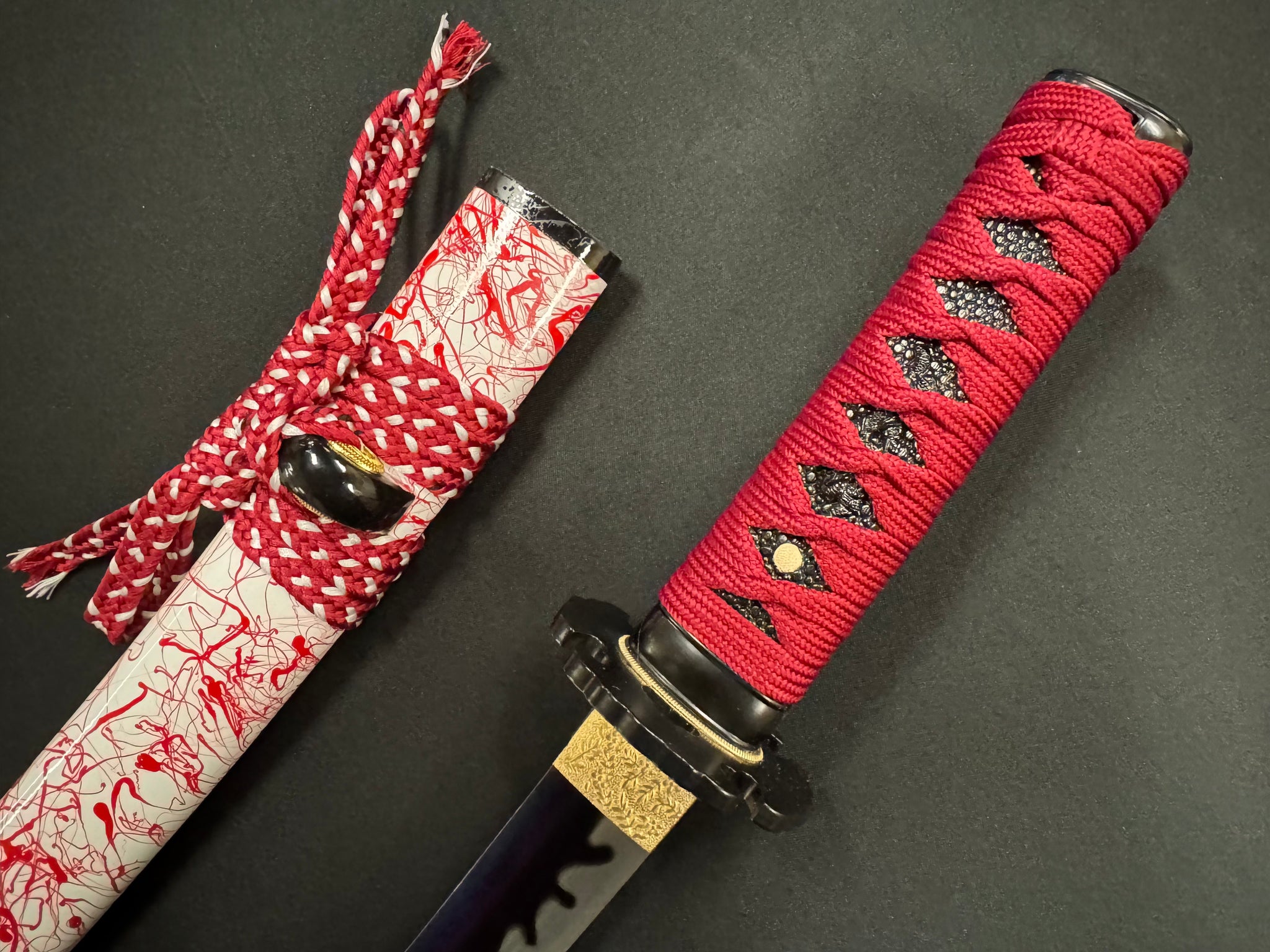 MADE TO ORDER Phoenix Armory Tanto - Crimson Warrior 65Mn