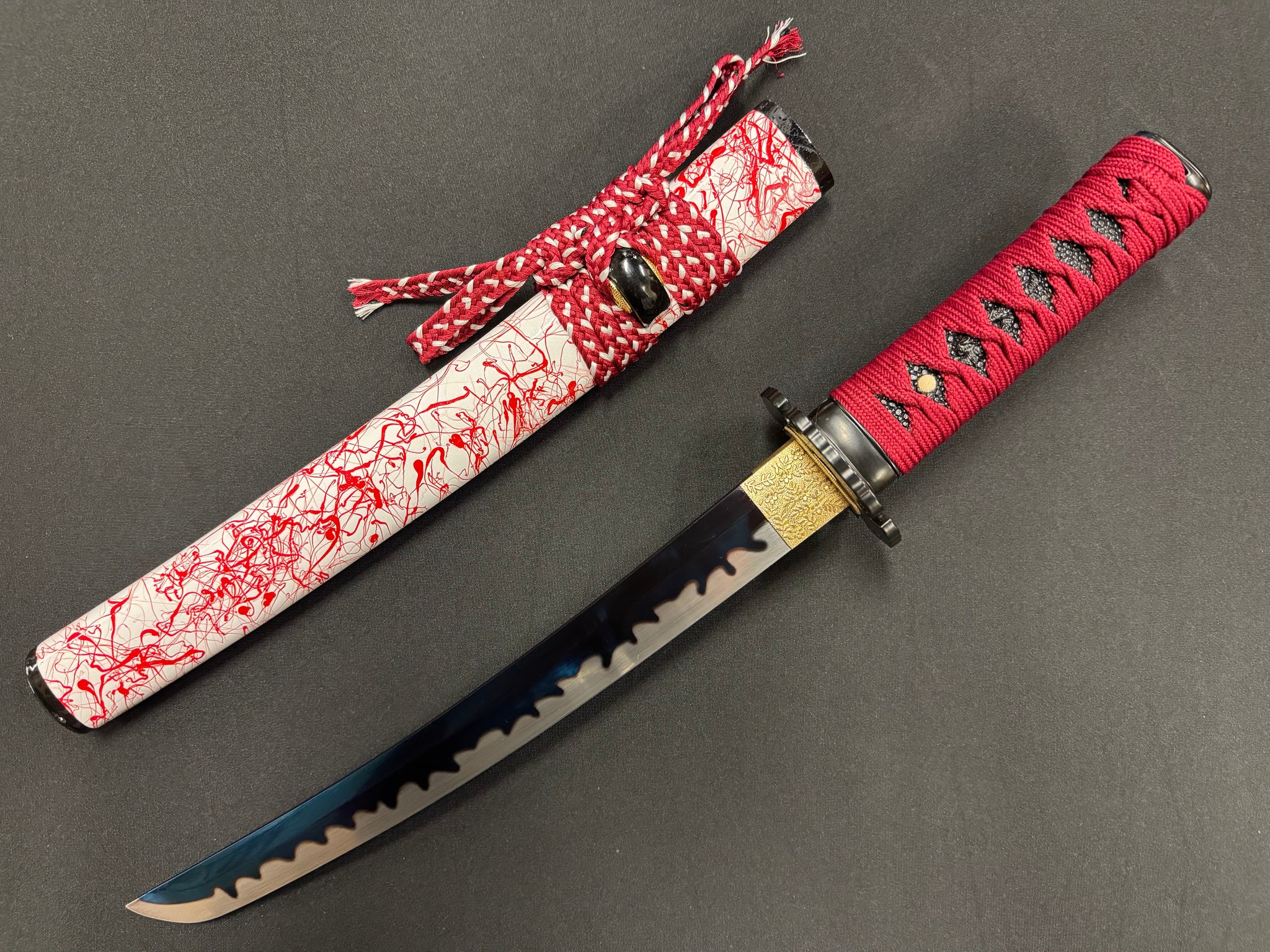 MADE TO ORDER Phoenix Armory Tanto - Crimson Warrior 65Mn